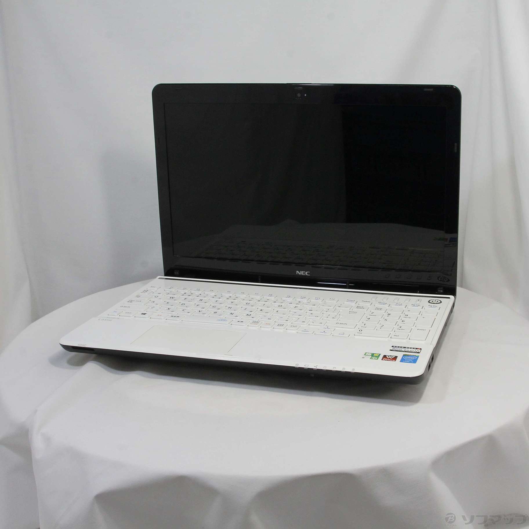 中古】格安安心パソコン LaVie S PC-LS350RSW エクストラホワイト