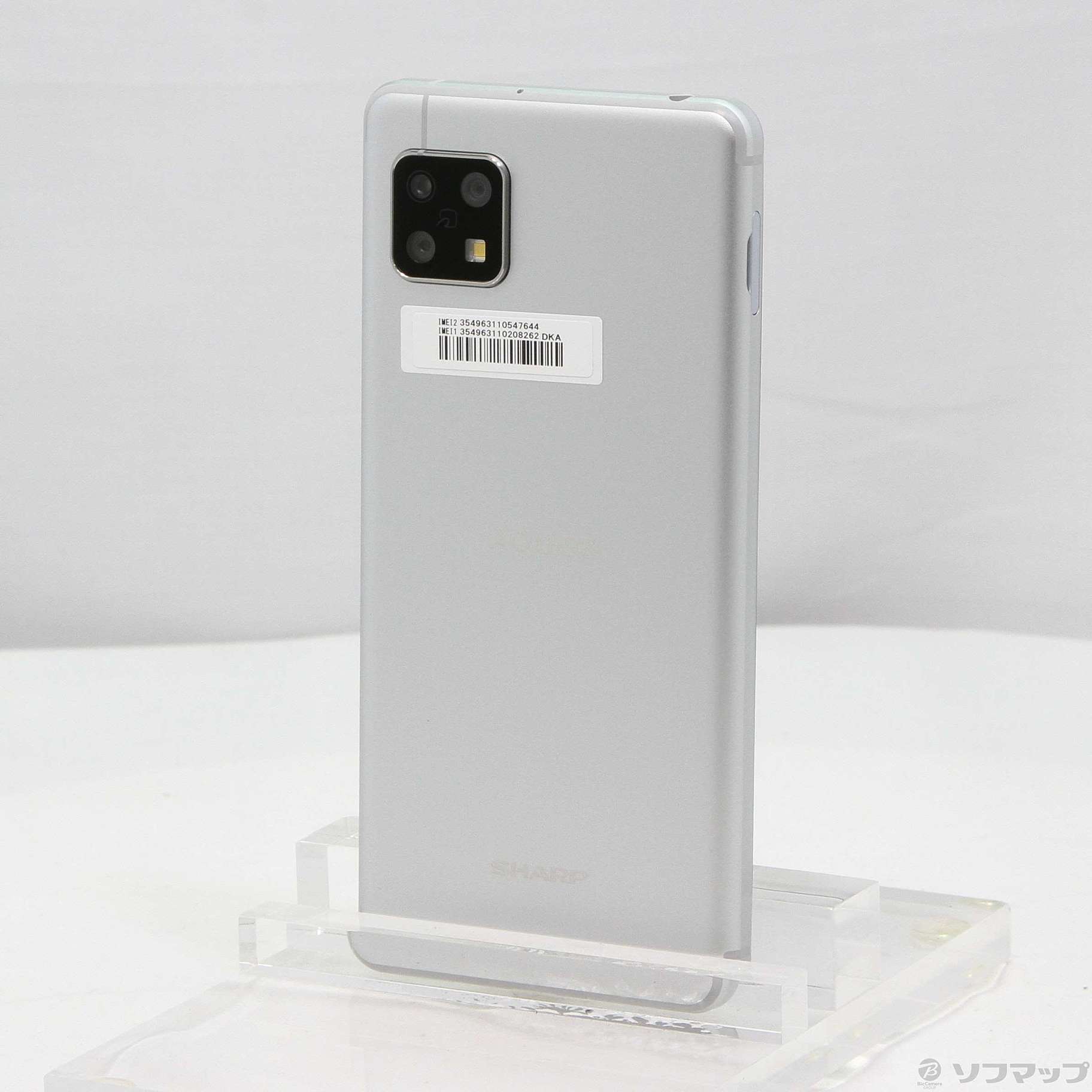 中古】AQUOS sense4 64GB シルバー SH-M15 SIMフリー ◇09/12(月