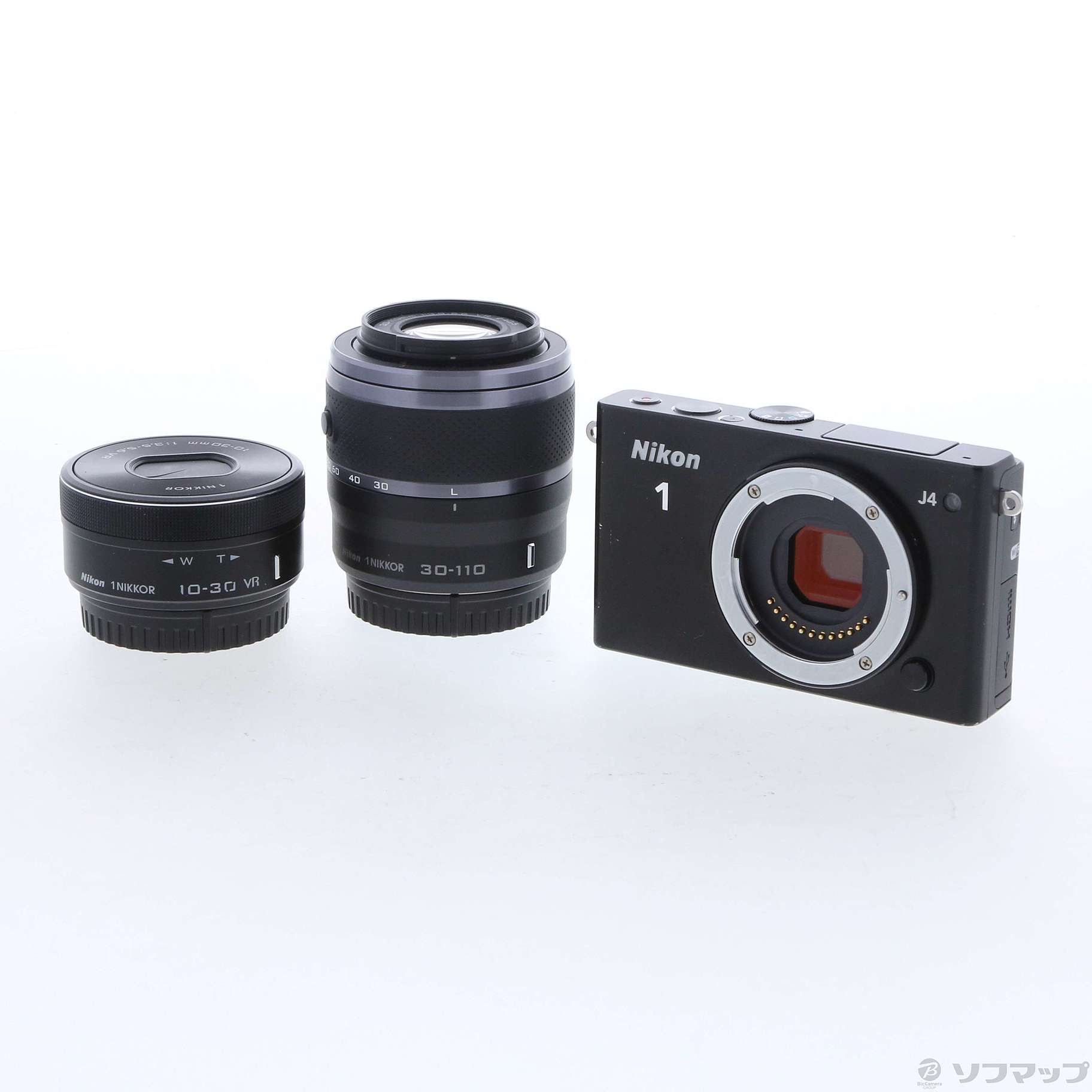 Nikon 1 J4 ダブルズームレンズキット (1839万画素／ブラック) ◇07/25(月)値下げ！