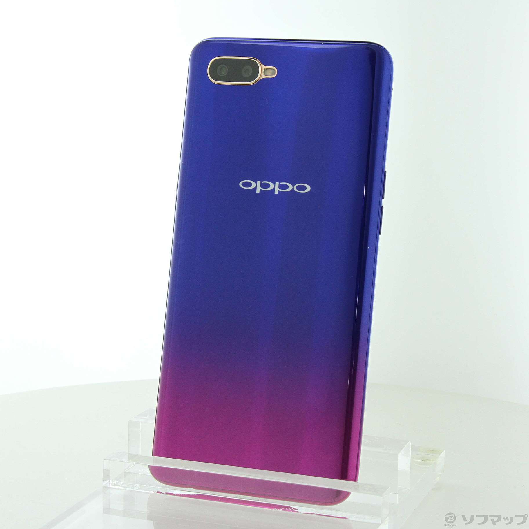 中古】OPPO R17 Neo 128GB ブルー CPH1893 UQ mobile [2133040779730