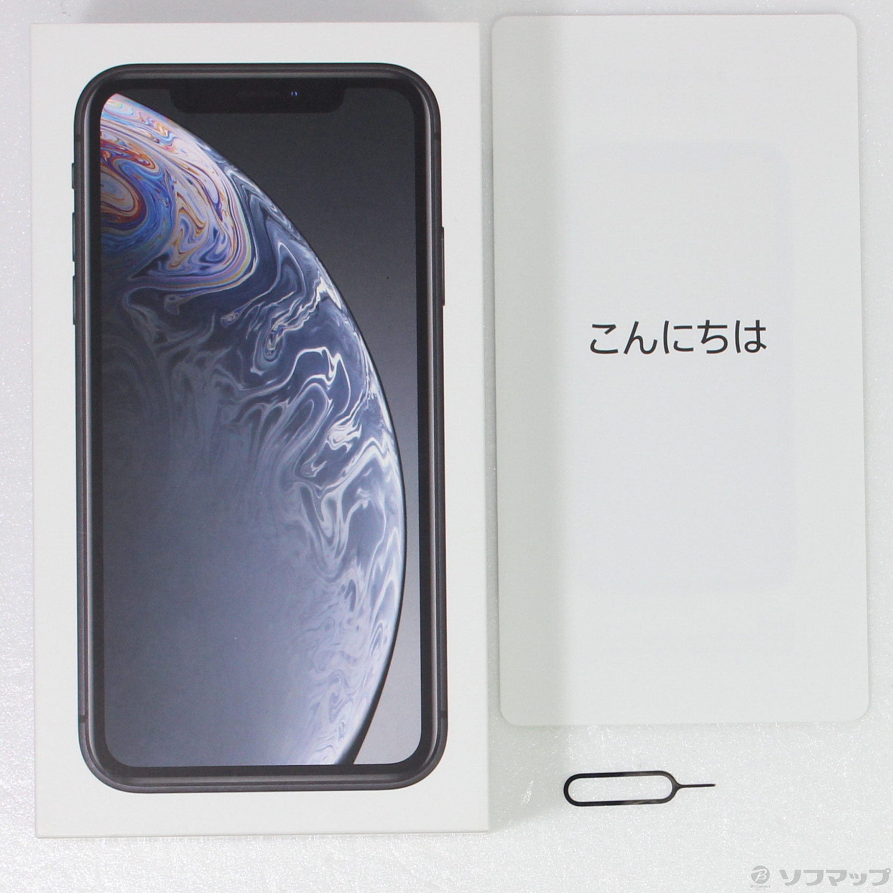 中古】iPhoneXR 256GB ブラック MT0V2J／A SIMフリー ◇07/04(月)新