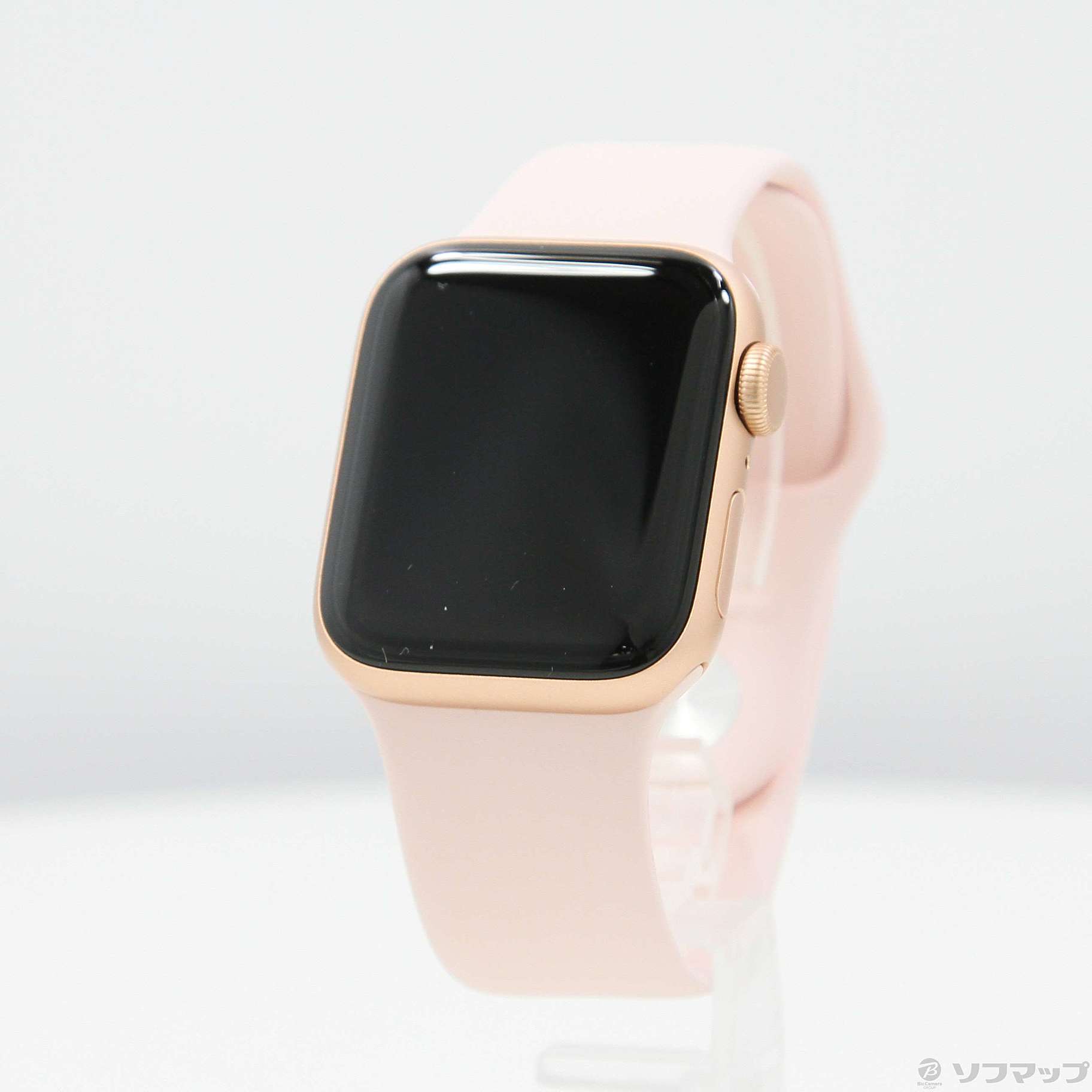 中古】Apple Watch SE GPS 40mm ゴールドアルミニウムケース ピンク