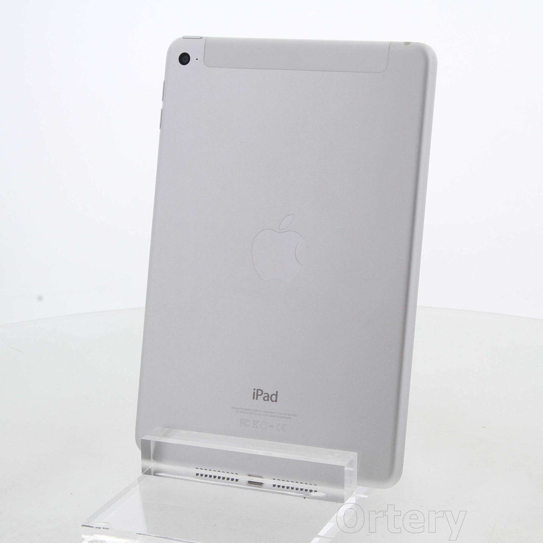 中古】iPad mini 4 64GB シルバー MK732J／A docomoロック解除SIM