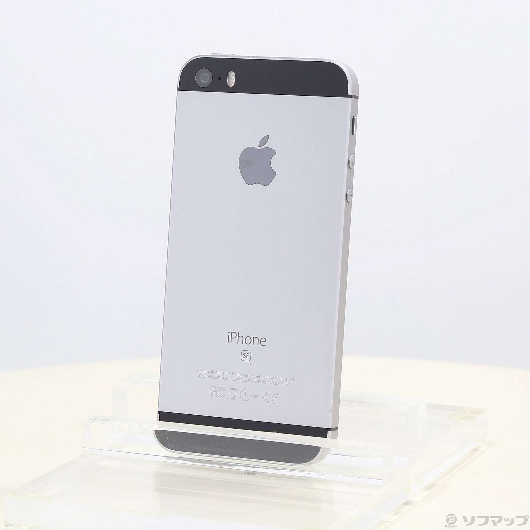 中古】iPhone SE 32GB スペースグレイ MP822J／A SIMフリー