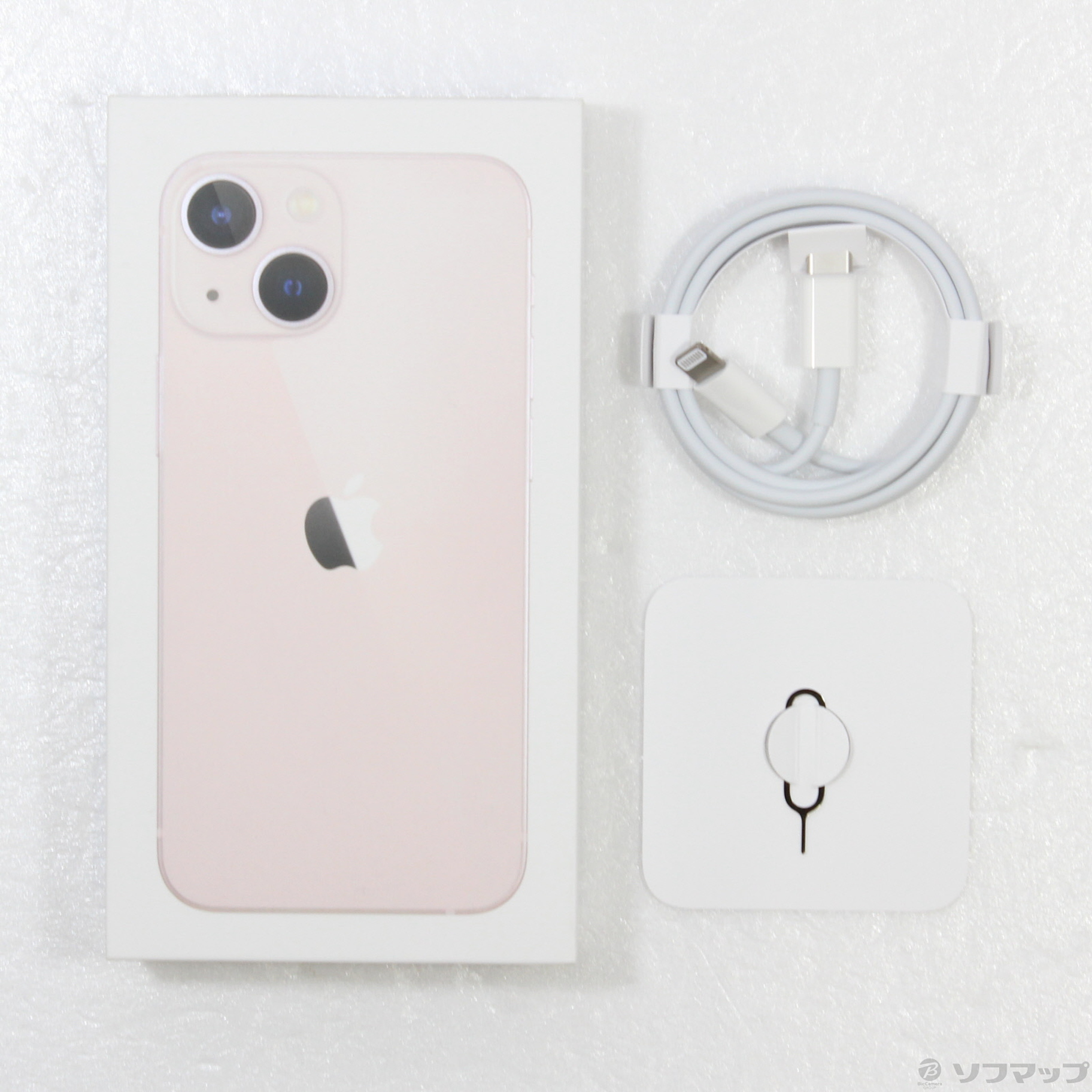 中古】iPhone13 mini 128GB ピンク MLJF3J／A SIMフリー
