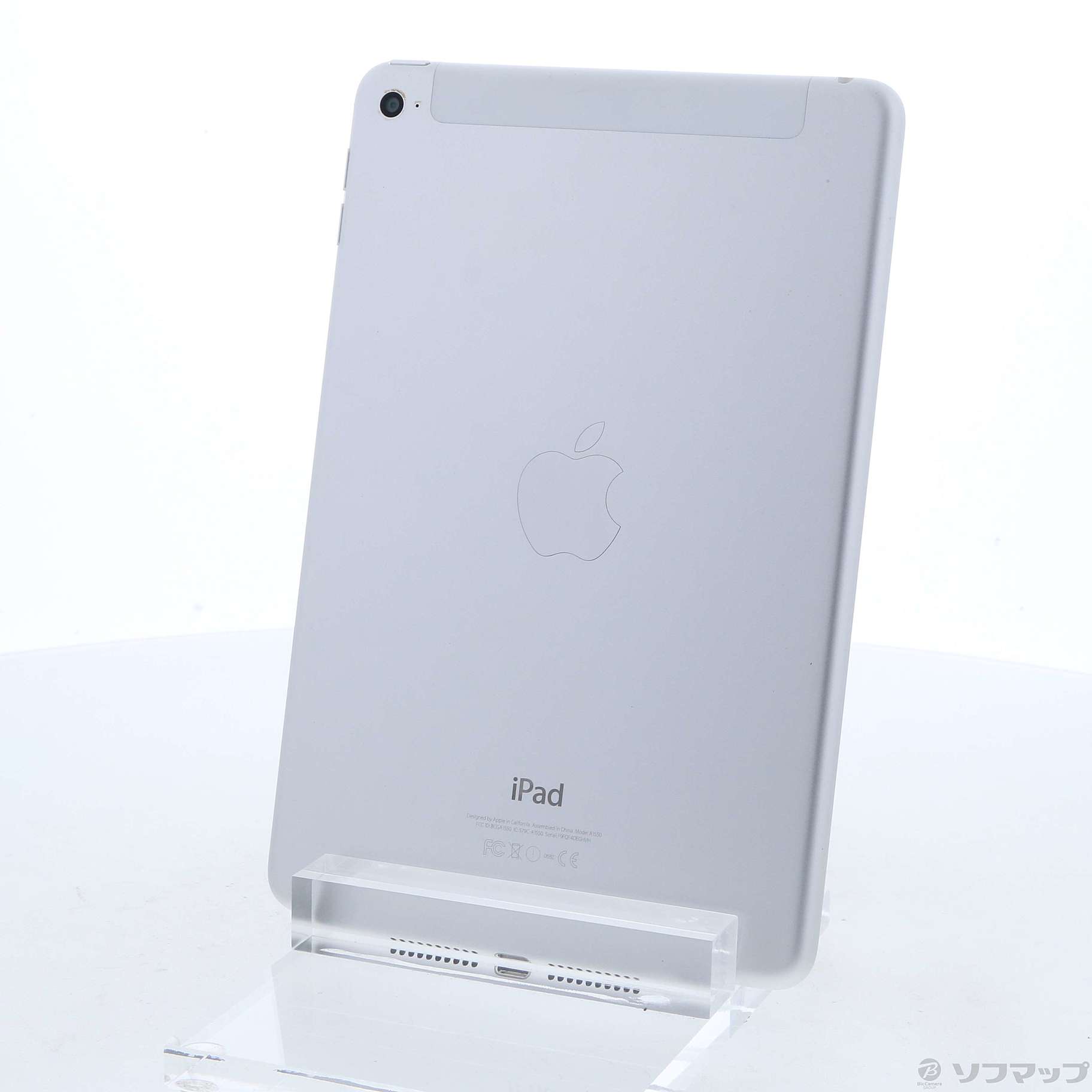 中古】iPad mini 4 16GB シルバー MK702J／A auロック解除SIMフリー