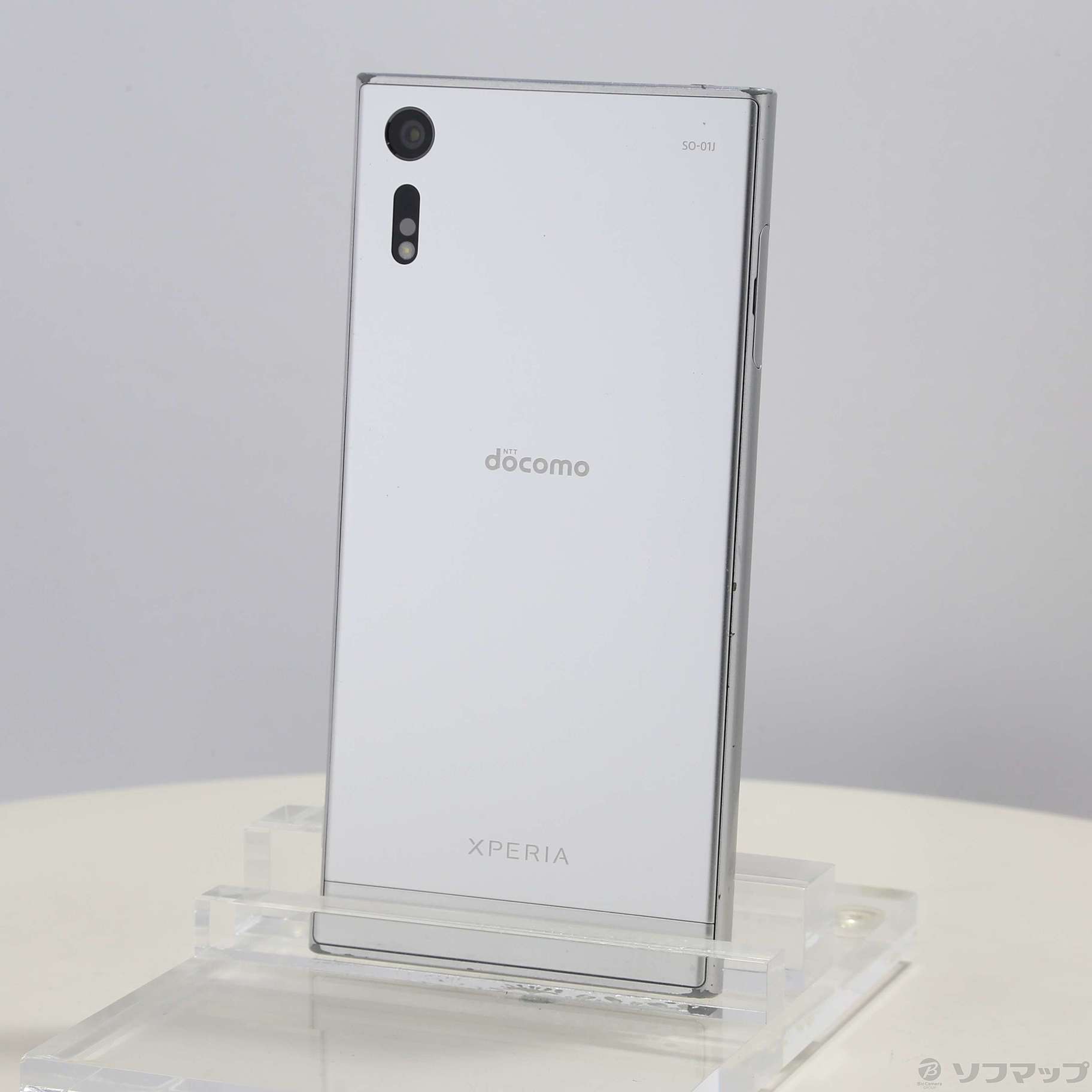 中古】Xperia XZ 32GB プラチナ SO-01J docomoロック解除SIMフリー