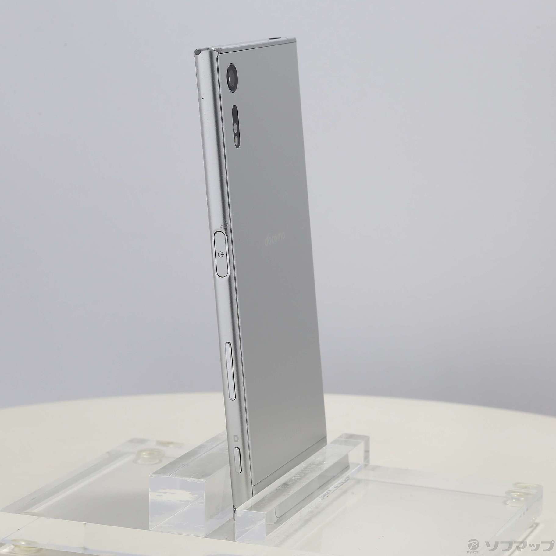 中古】Xperia XZ 32GB プラチナ SO-01J docomoロック解除SIMフリー