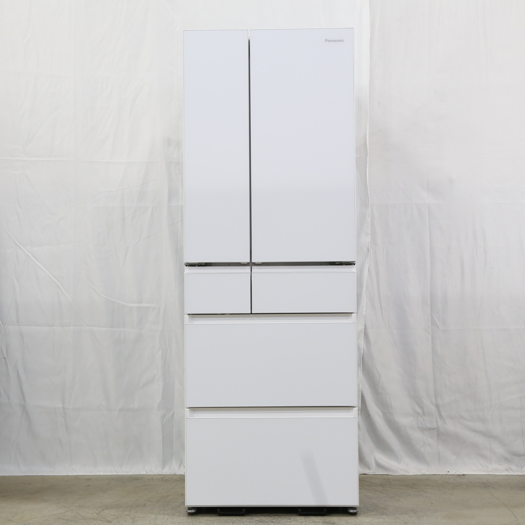 中古】〔展示品〕 冷蔵庫 PXタイプ サテンオフホワイト NR-F508PX-W 