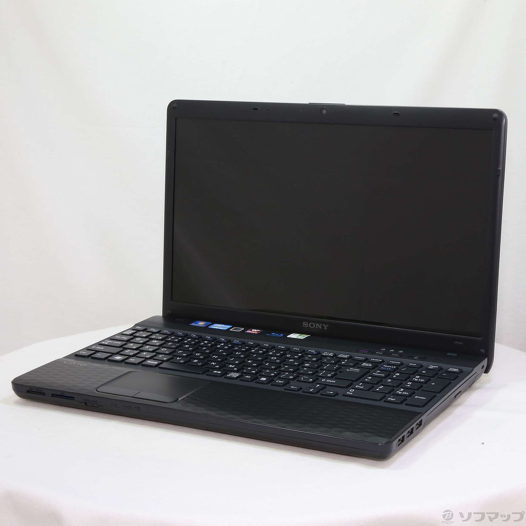 中古】格安安心パソコン VAIO E VPCEH39FJ／B ブラック ◇12/19(月 
