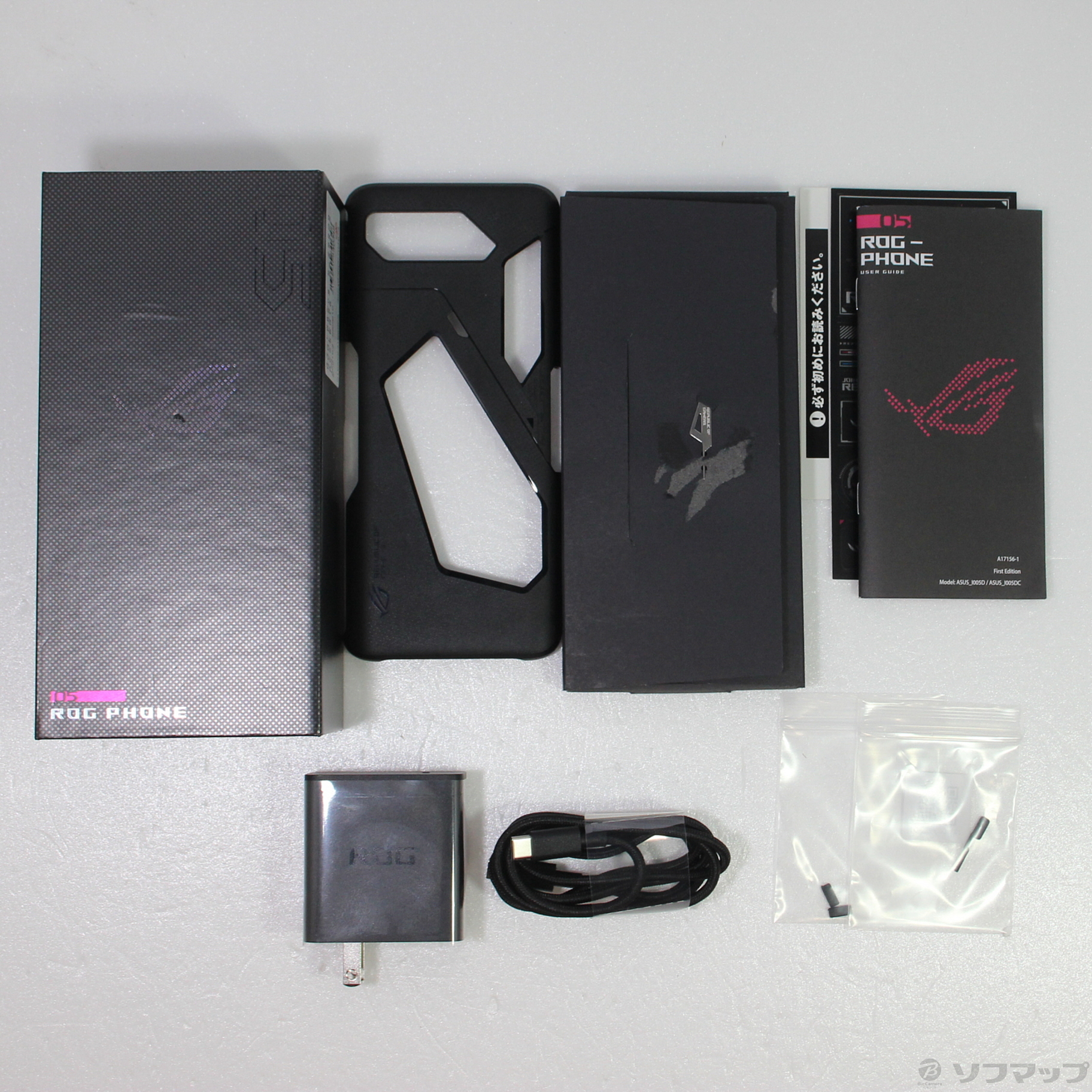 ROG Phone 5 256GB ファントムブラック ZS673KS-BK256R16 SIMフリー