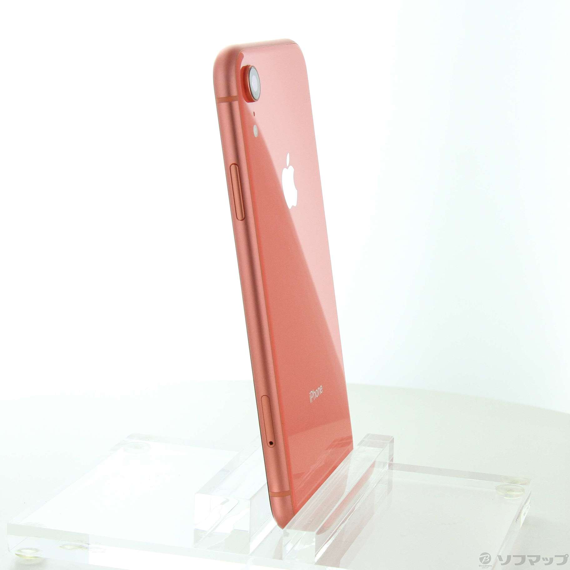 中古】iPhoneXR 128GB コーラル MT0T2J／A SIMフリー 〔ネットワーク