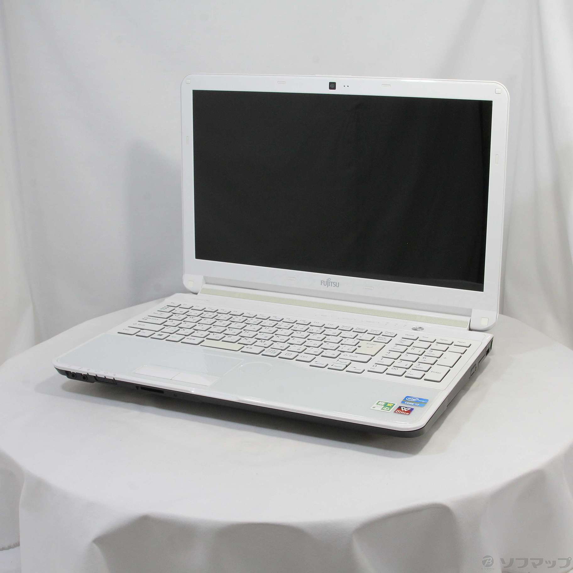 格安安心パソコン LIFEBOOK AH53／K FMVA53KWP アーバンホワイト ※バッテリー完全消耗