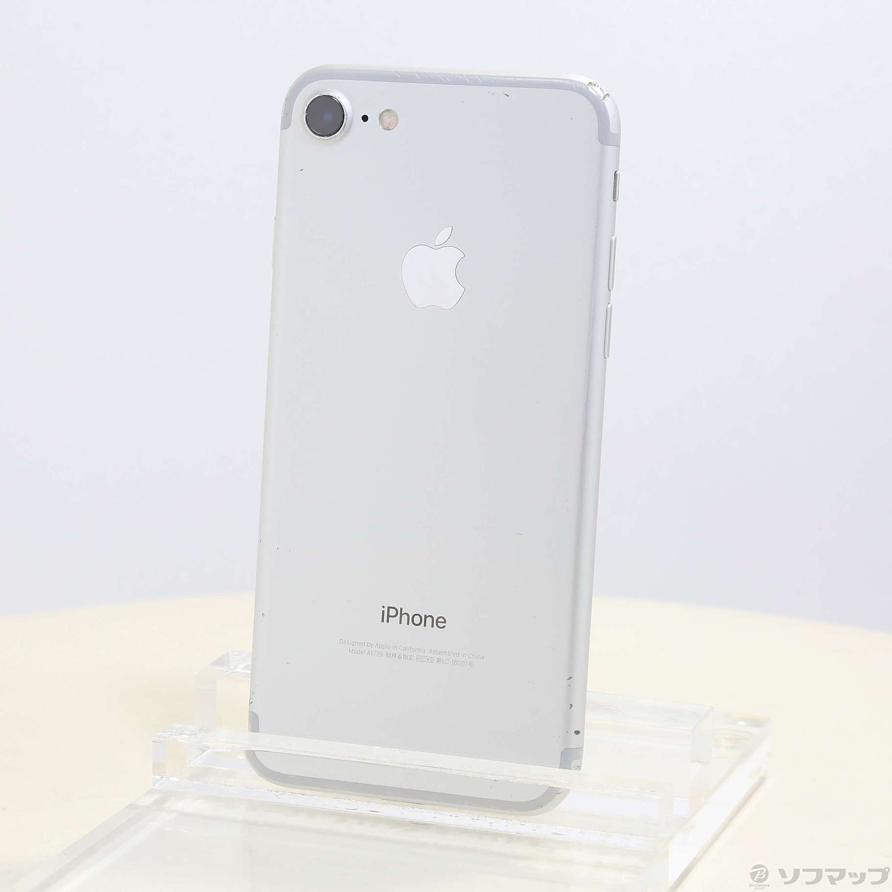 中古】iPhone7 32GB シルバー NNCF2J／A SIMフリー [2133040858725] - リコレ！|ビックカメラグループ  ソフマップの中古通販サイト