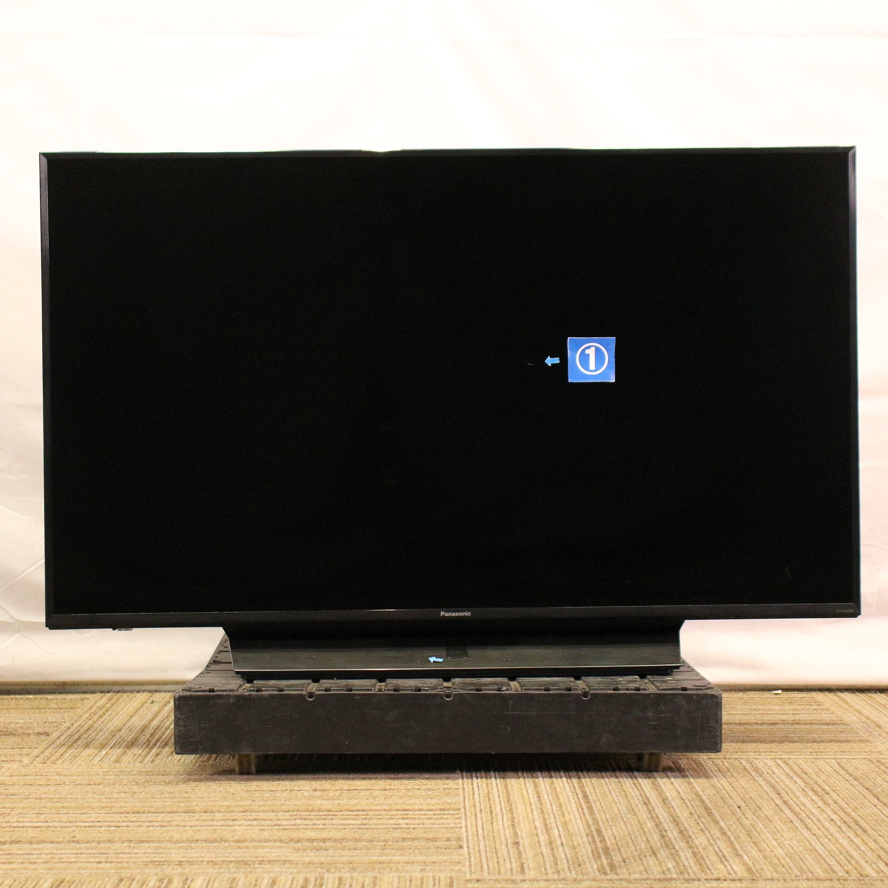 〔展示品〕 液晶テレビ VIERA(ビエラ) TH-43JX850 ［43V型 ／4K対応 ／BS・CS 4Kチューナー内蔵 ／YouTube対応  ／Bluetooth対応］