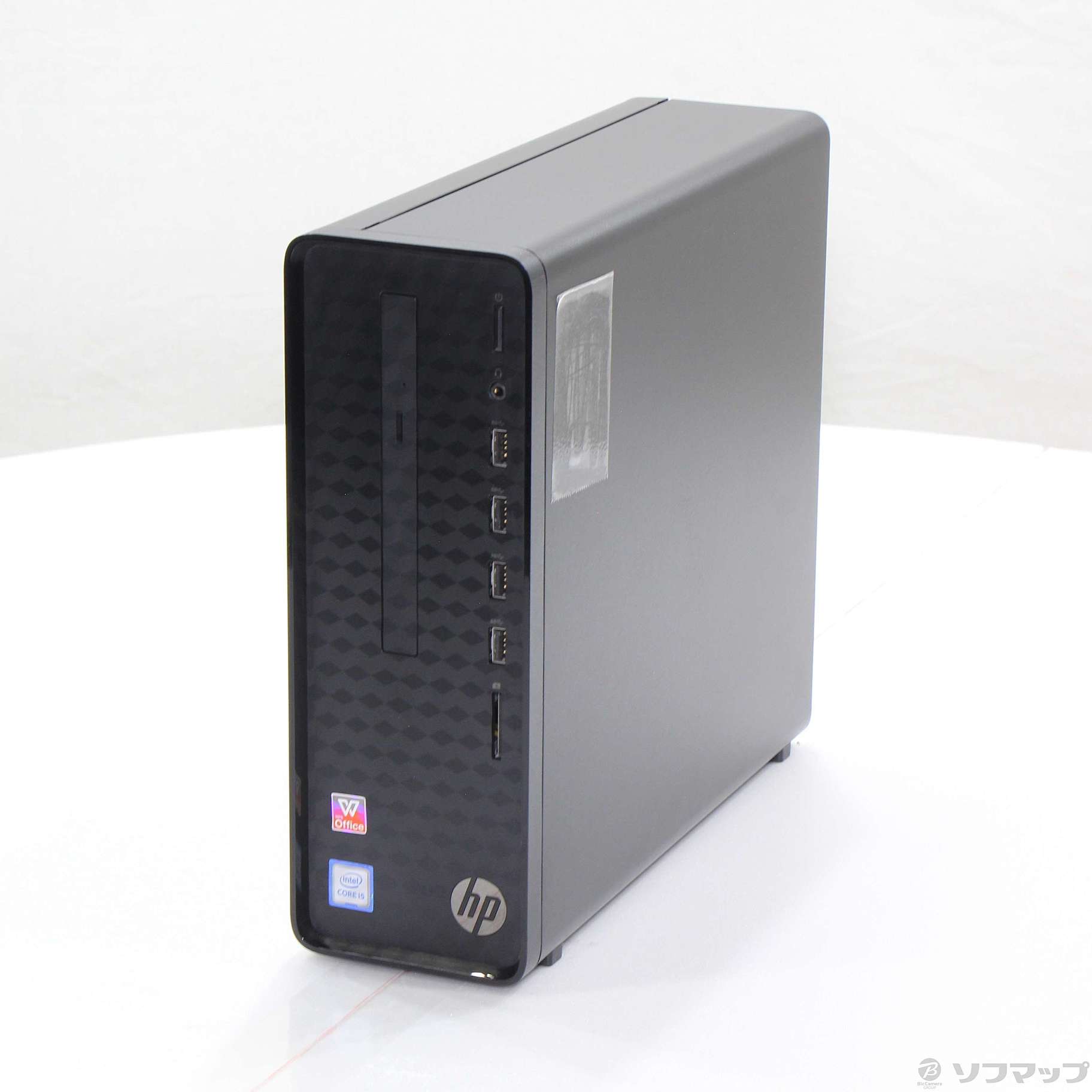 HP Slim Desktop S01-pF0122jp 9AQ17AA-AAAA ジェットブラック 〔Windows 10〕