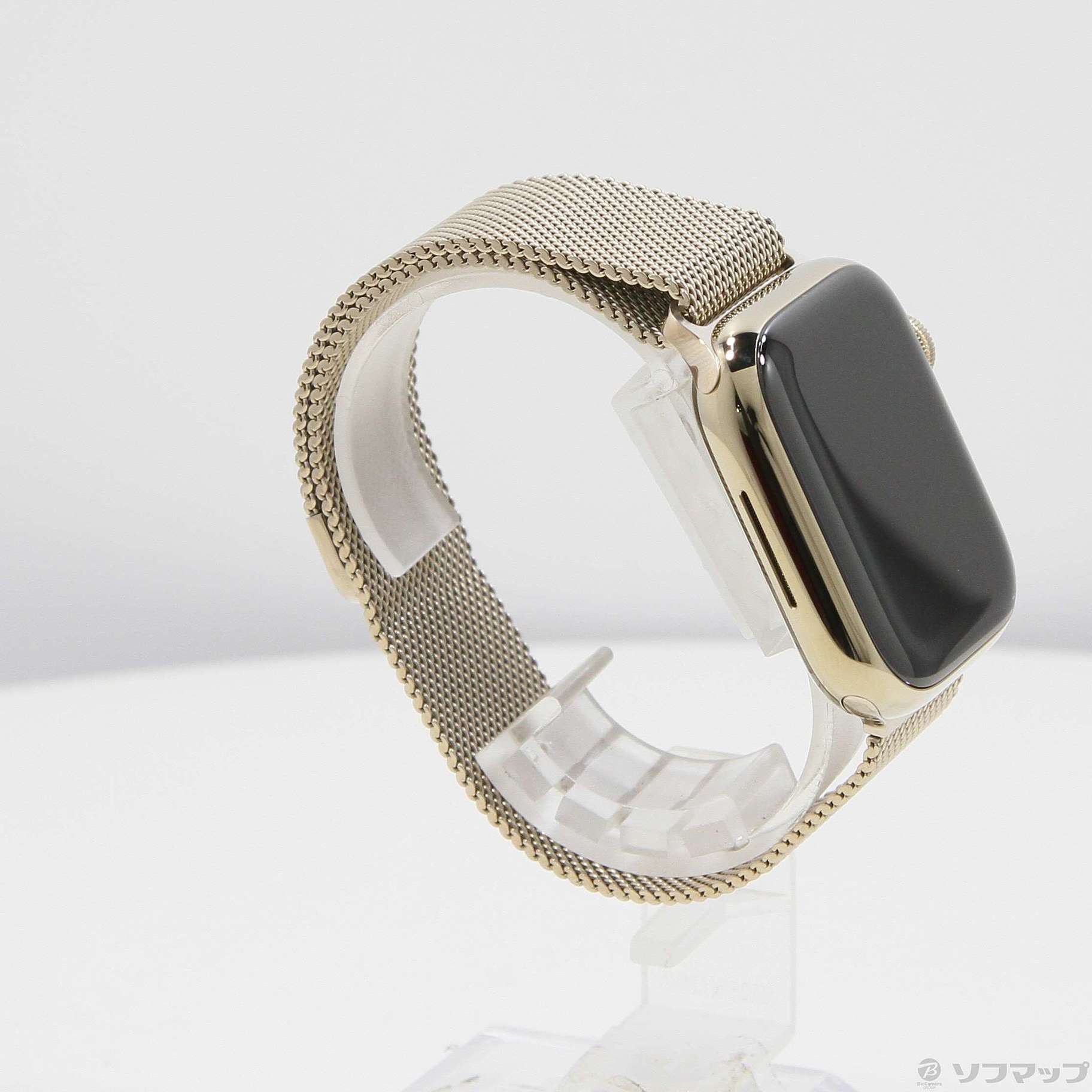 〔展示品〕 Apple Watch Series 7 GPS + Cellular 41mm ゴールドステンレススチールケース ゴールドミラネーゼループ