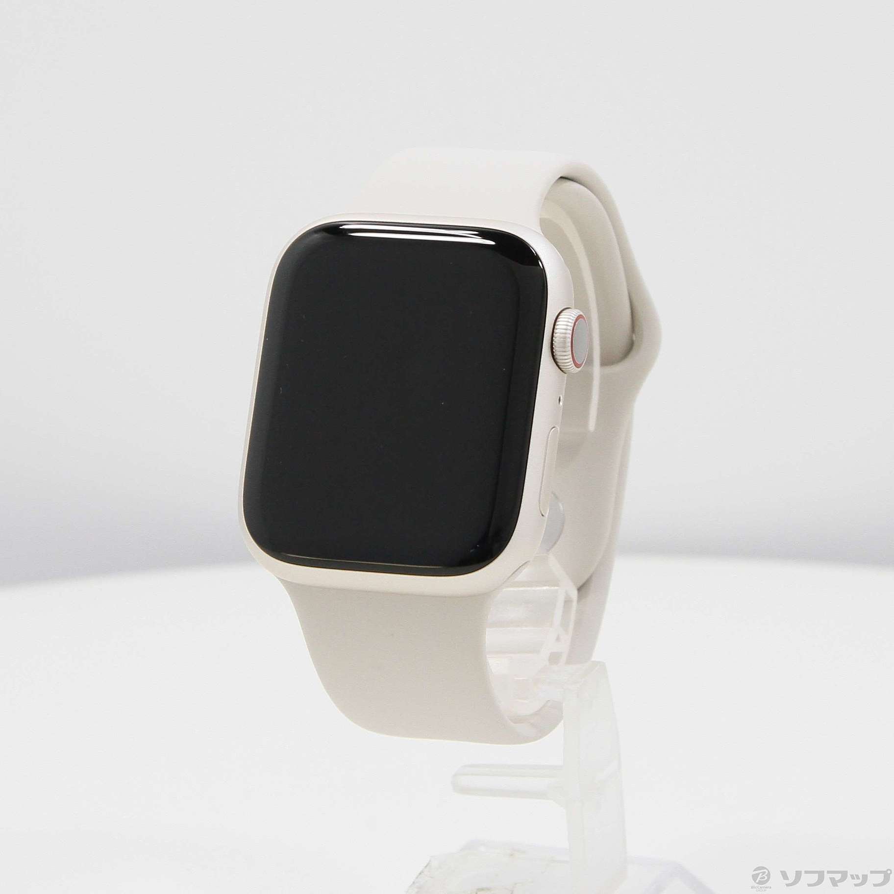 〔展示品〕 Apple Watch Series 7 GPS + Cellular 45mm スターライトアルミニウムケース スターライトスポーツバンド