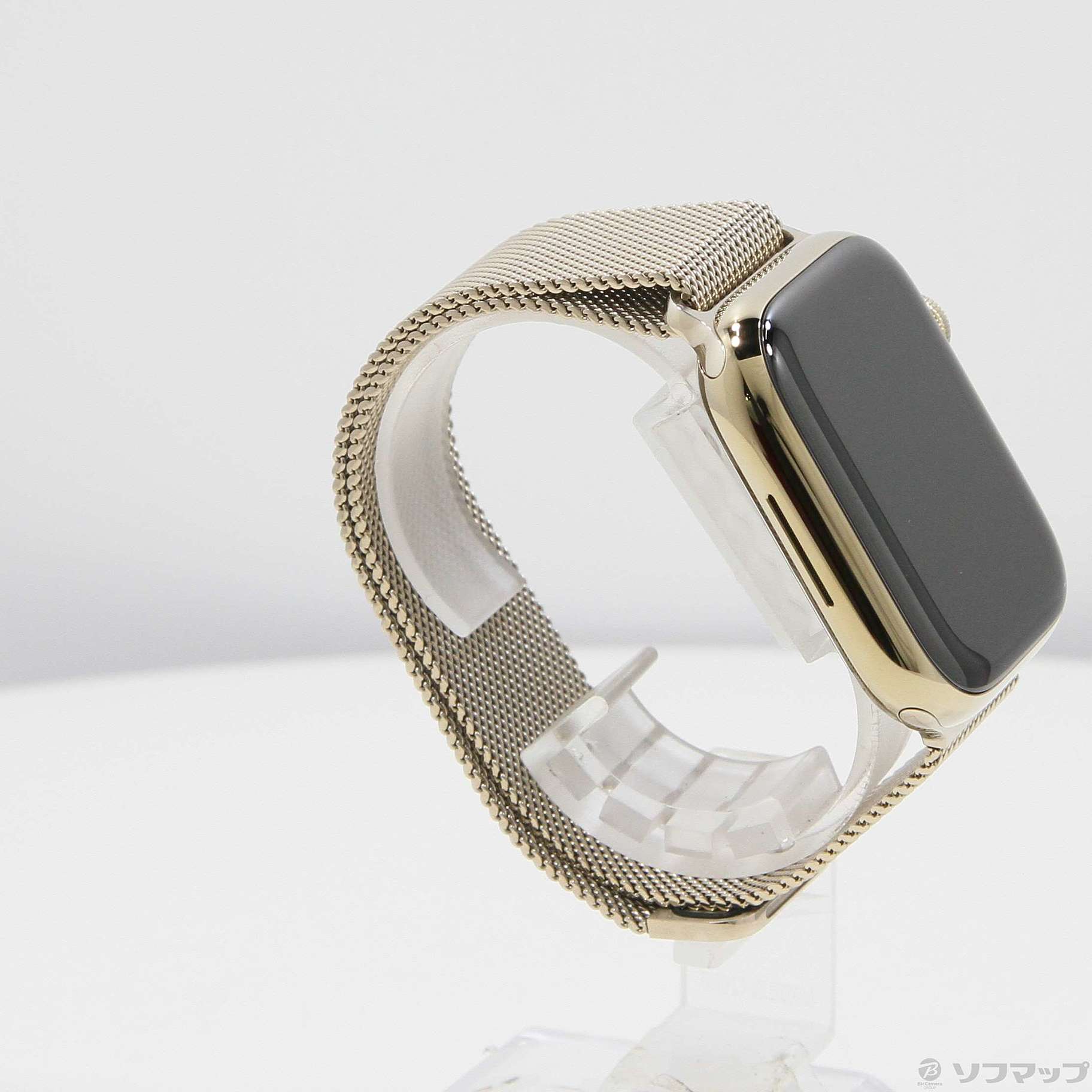 フラワーオブライフ 展示品☆Apple Watch Series7ゴールドステンレス