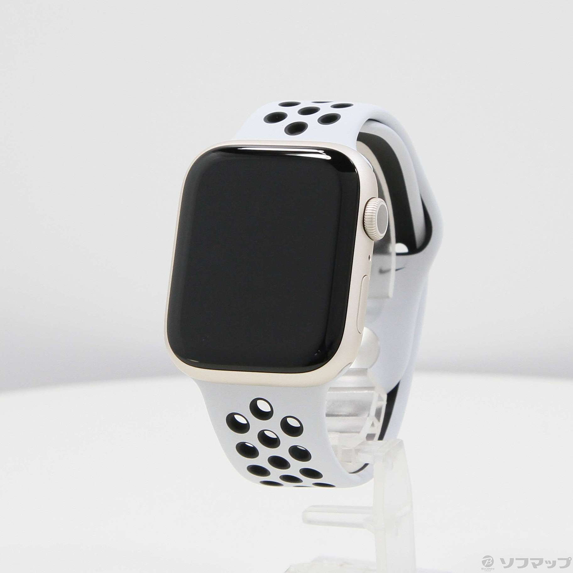 中古】〔展示品〕 Apple Watch Series 7 Nike GPS 45mm スターライト