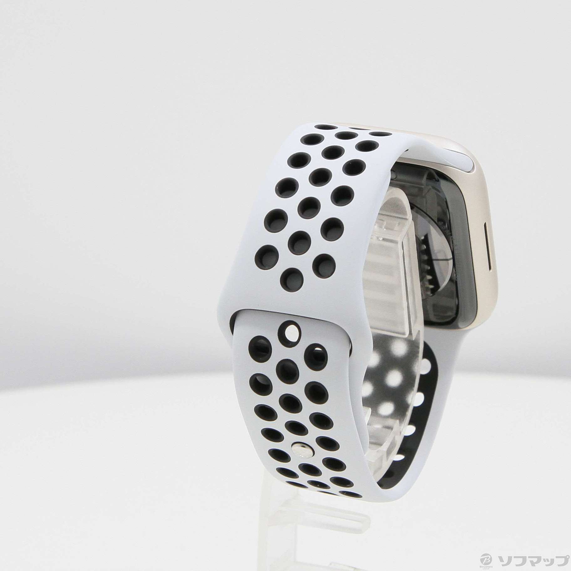 中古】〔展示品〕 Apple Watch Series 7 Nike GPS 45mm スターライト 