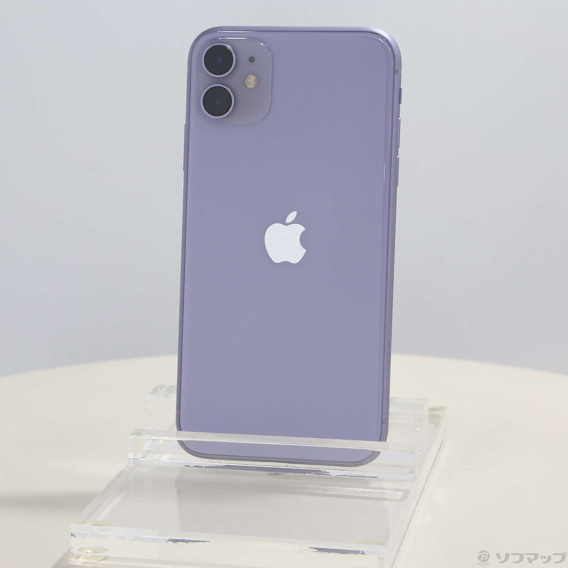 中古】iPhone11 64GB パープル MWLX2J／A SIMフリー [2133040900363 