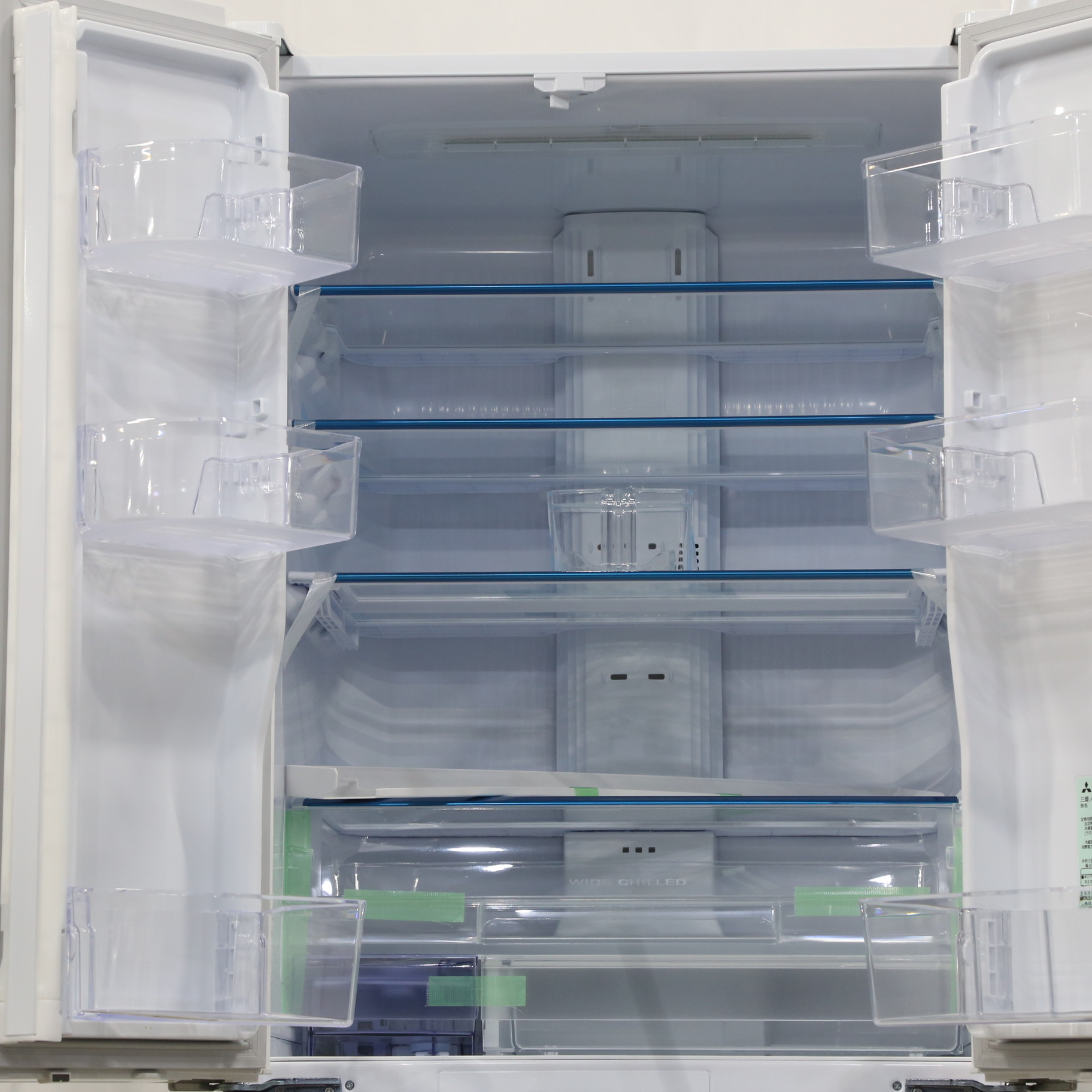 2022年製 三菱 6ドア冷凍冷蔵庫 MR-R46H-W 462L フレンチドア 