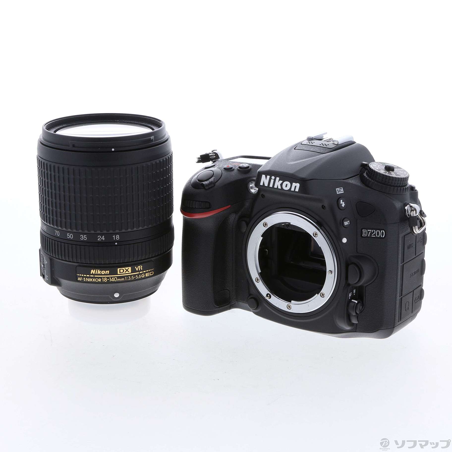中古】Nikon D7200 18-140 VRレンズキット (2416万画素／SDXC ...