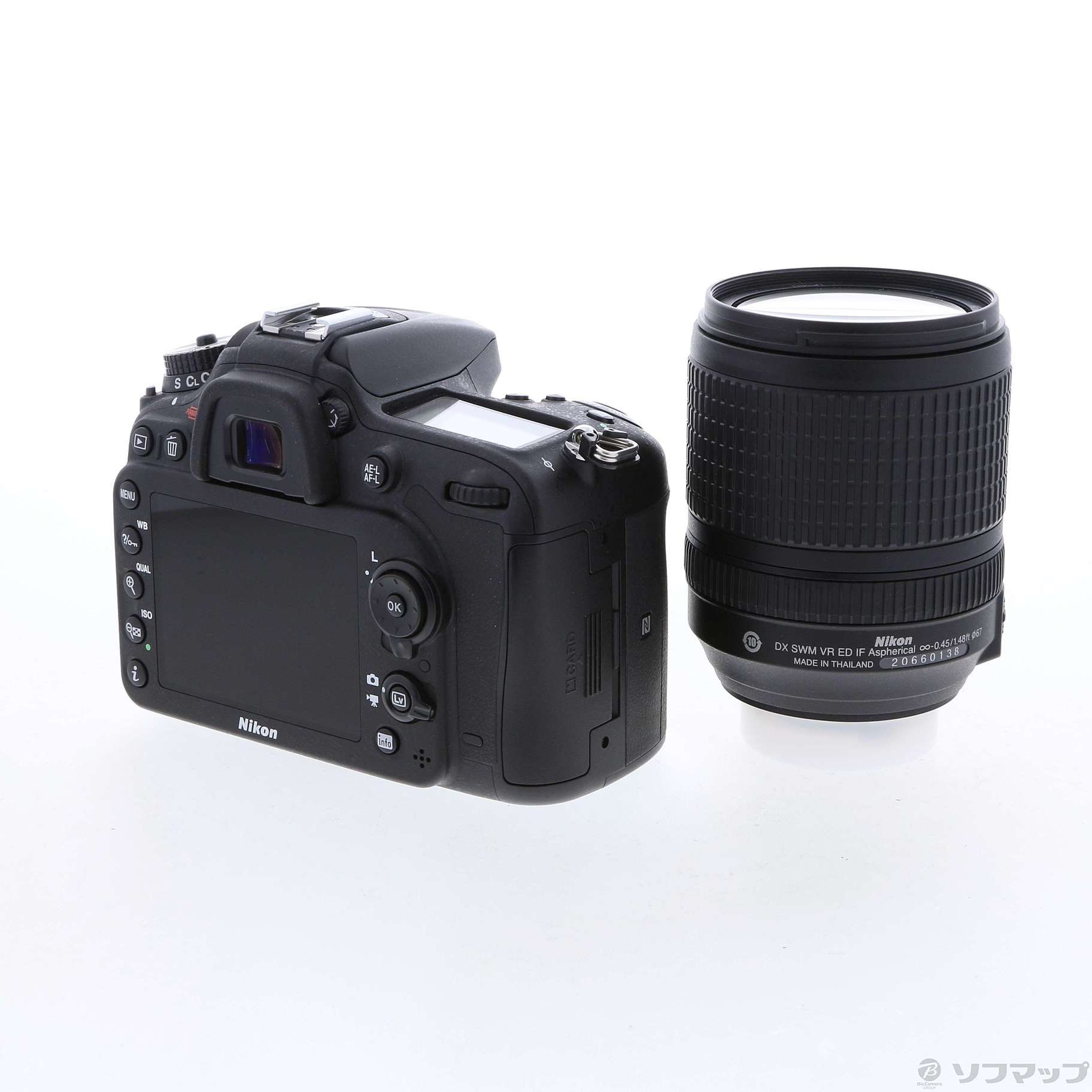 中古】Nikon D7200 18-140 VRレンズキット (2416万画素／SDXC 