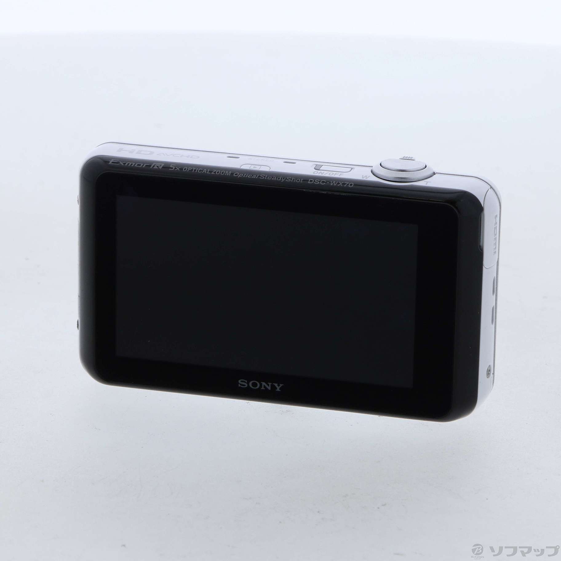 【中古】CYBERSHOT DSCWX70 W (1620万画素／5倍／ホワイト／MS Duo／SDXC) [2133040905689