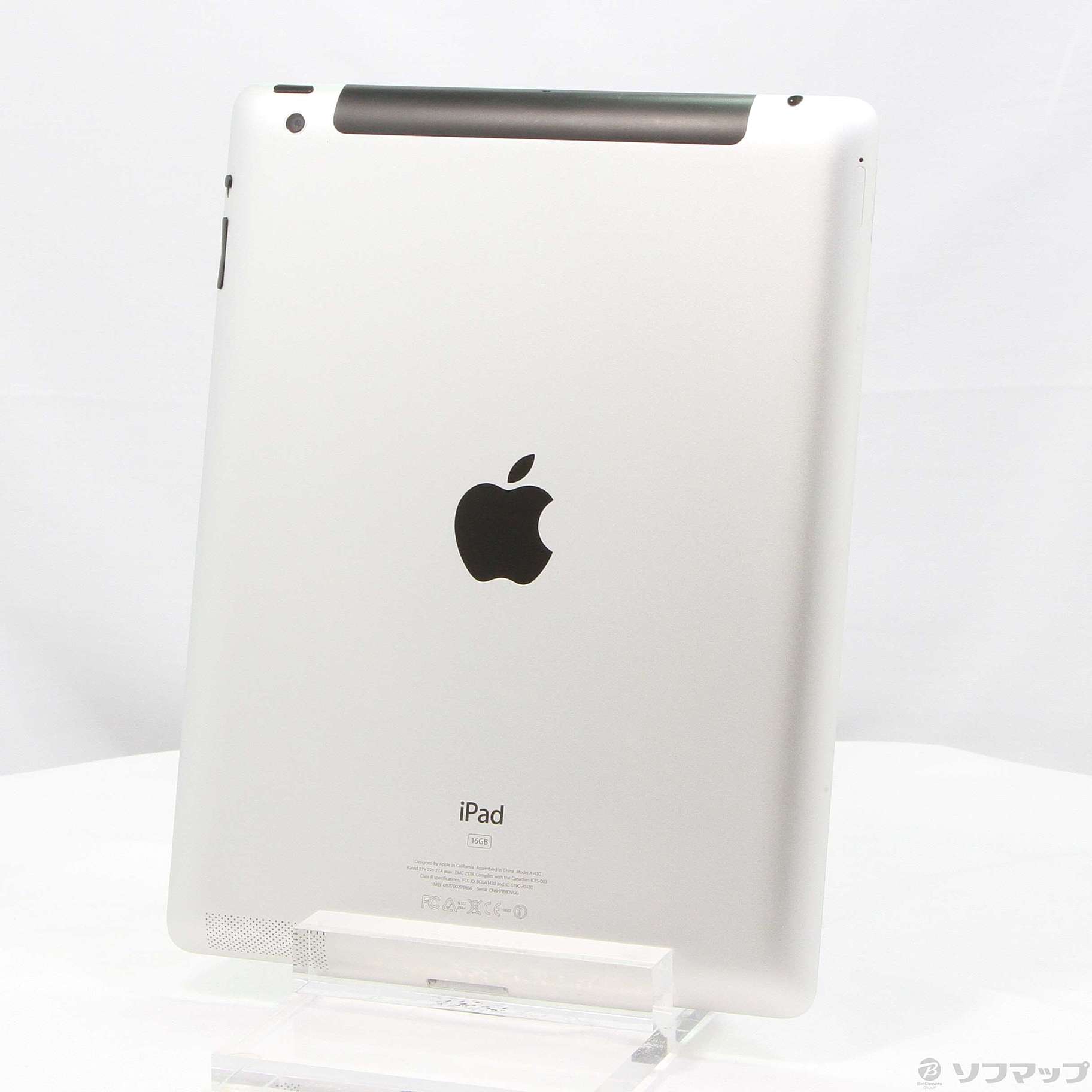 中古】iPad 第3世代 16GB ブラック MD366J／A SoftBank [2133040907607