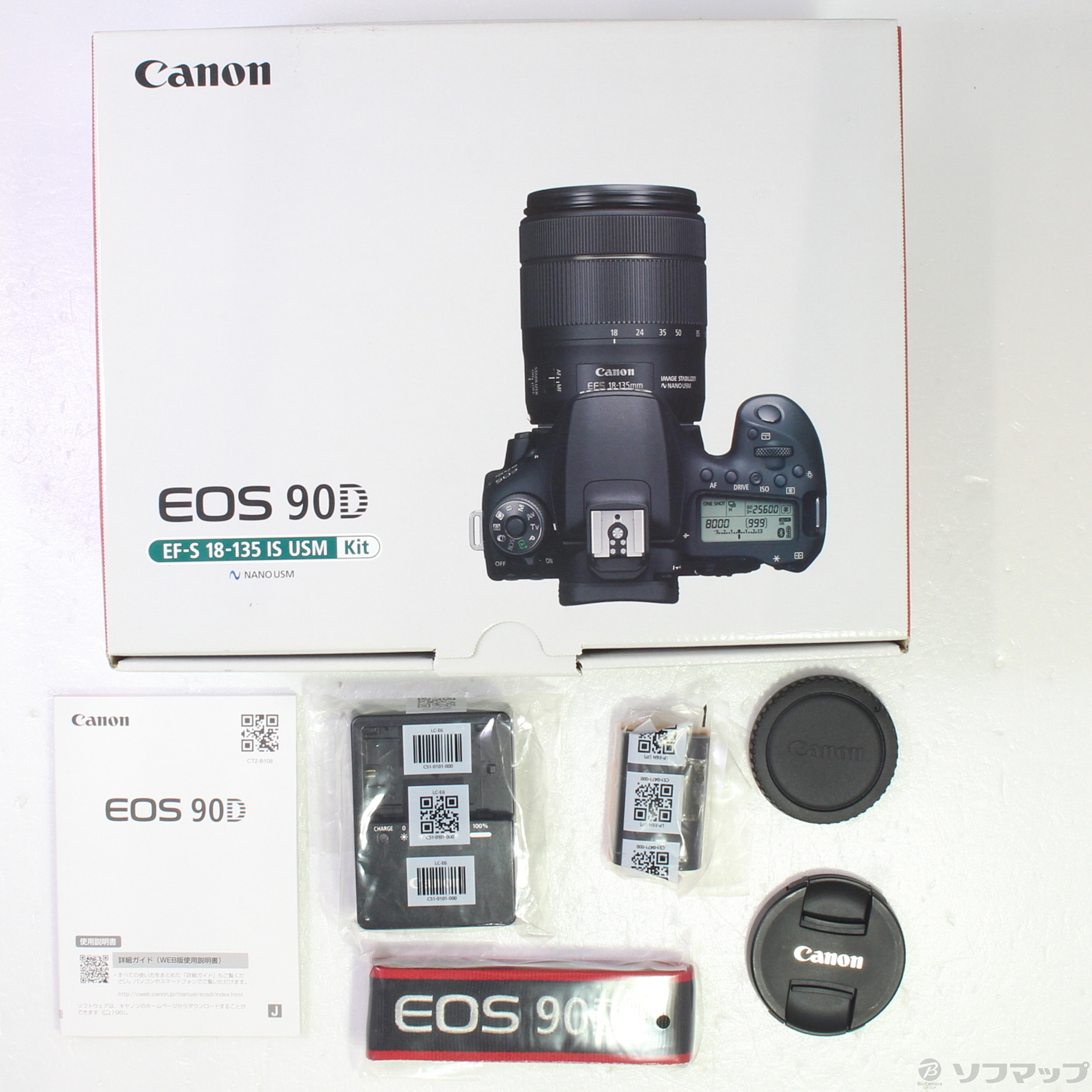 セール対象品 EOS 90D EF-S18-135 IS USM レンズキット