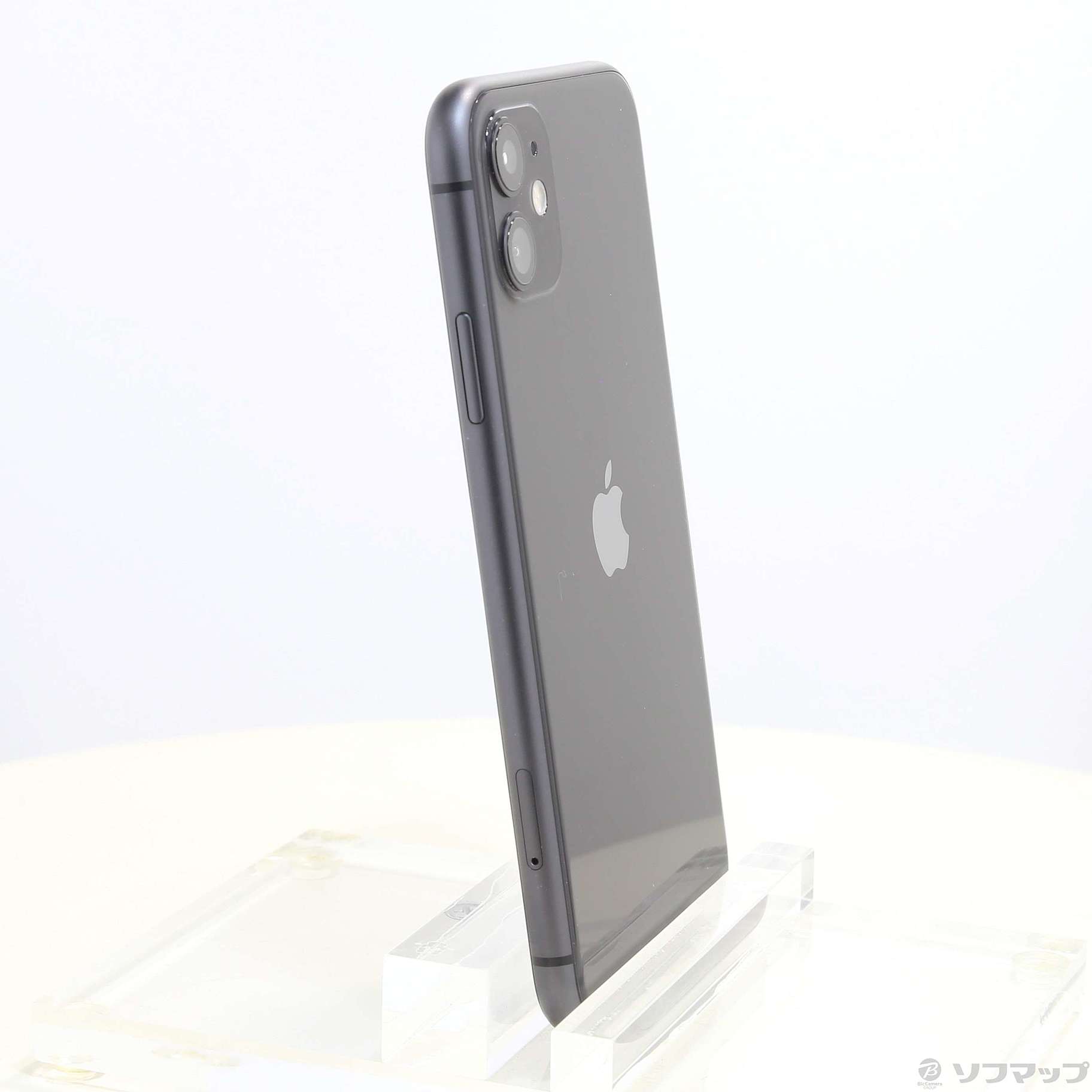 中古〕Apple(アップル) iPhone11 64GB ブラック MWLT2J／A SoftBank