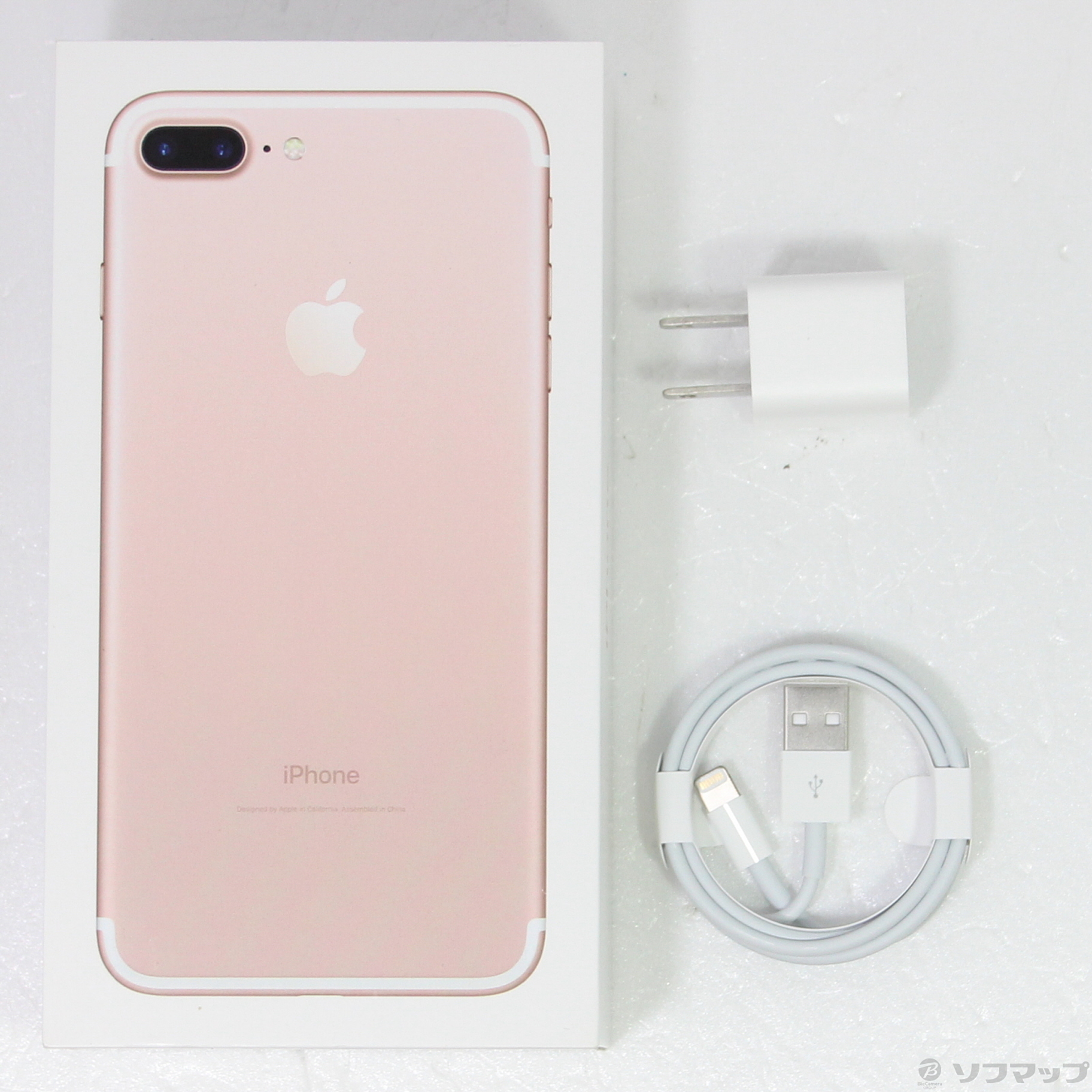 中古品〕 iPhone7 Plus 256GB ローズゴールド MN6P2J／A SIMフリー｜の