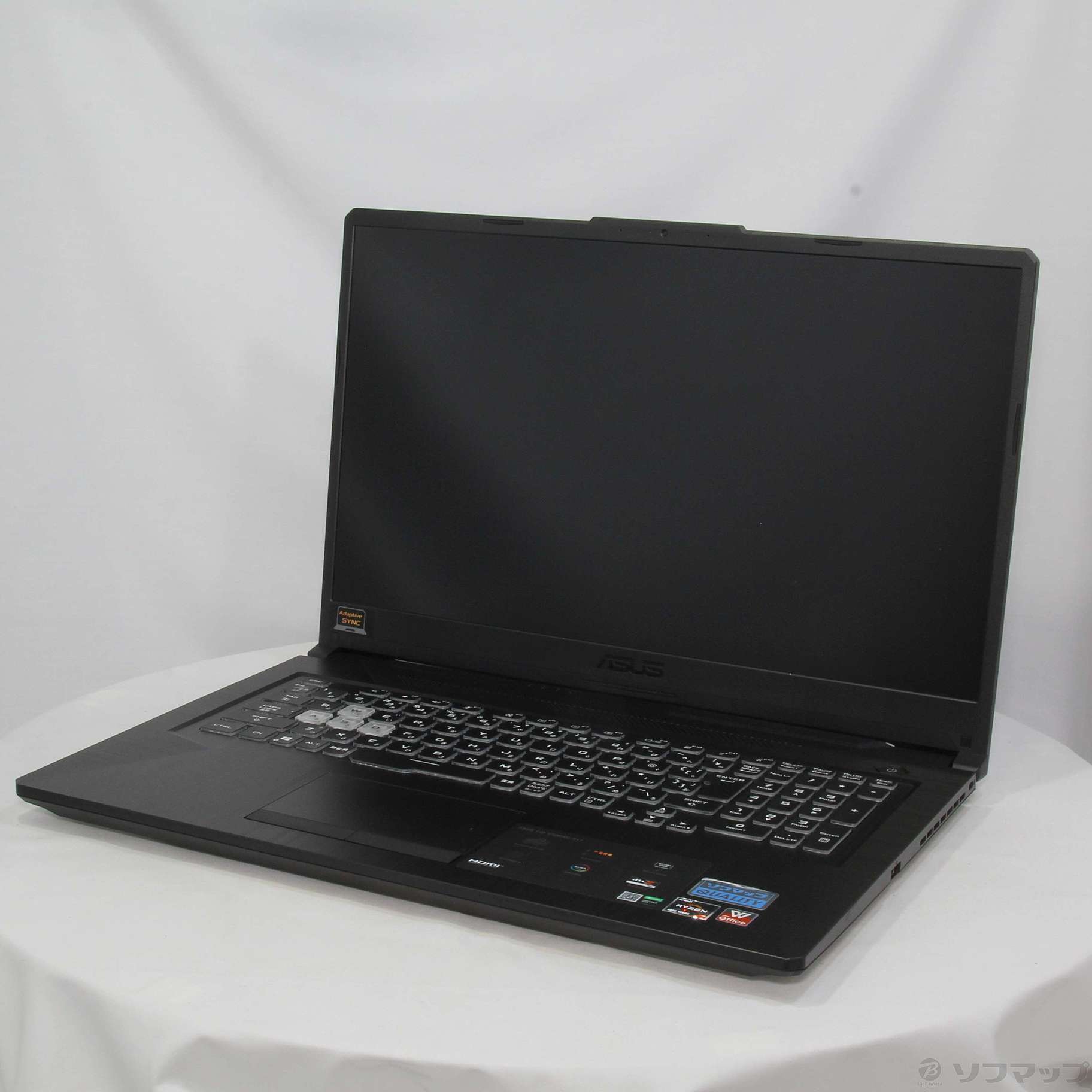 中古】TUF Gaming A17 FA706IU FA706IU-R7G1660TI フォートレス