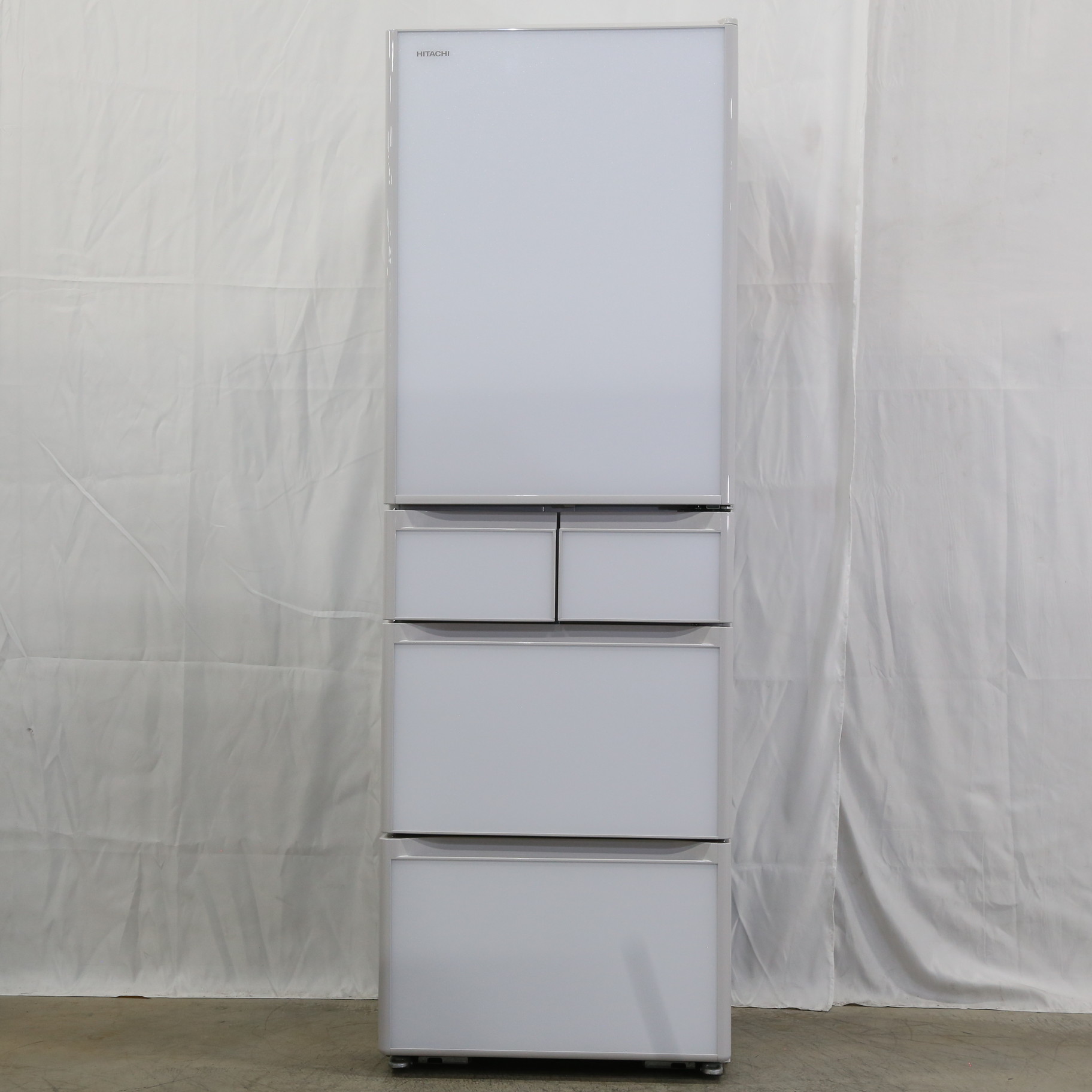 中古】〔展示品〕 冷蔵庫 Sタイプ クリスタルホワイト R-S40R-XW ［5 