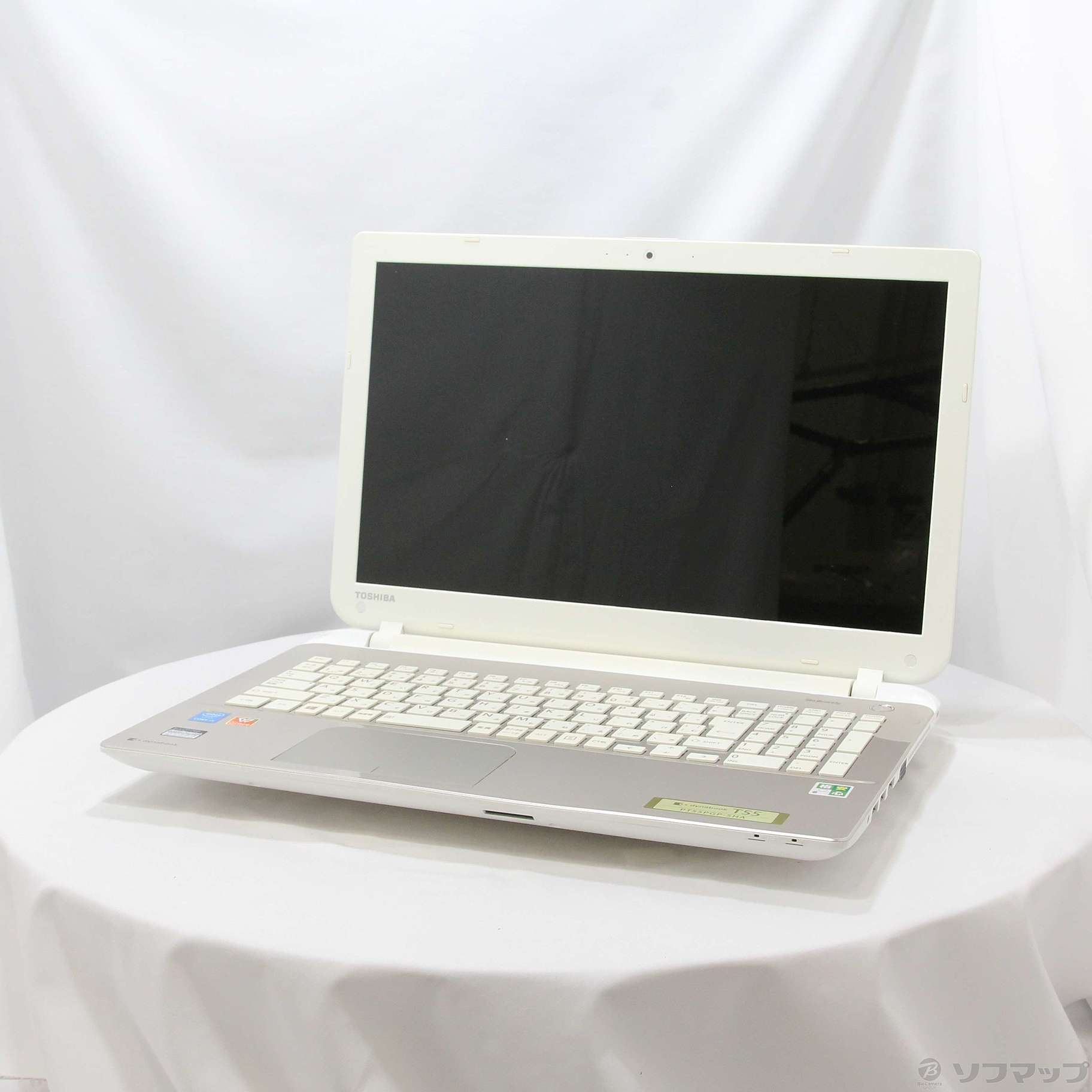 中古】格安安心パソコン dynabook T55／PG PT55PGP-SHA サテンゴールド