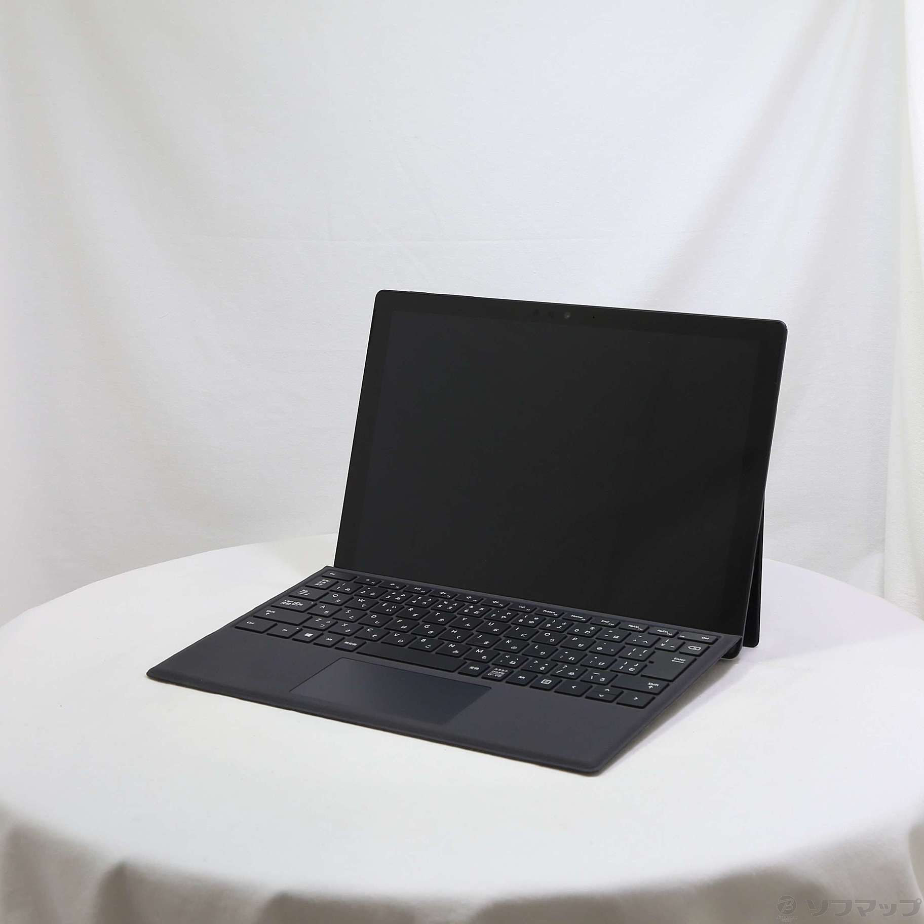 【中古】Surface Pro6 〔Core i5／8GB／SSD256GB〕 LJM-00027 ブラック 〔Windows 10 ...