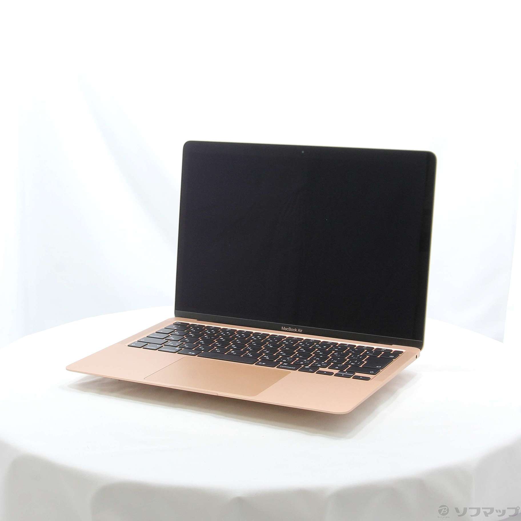 MacBook Air 13.3-inch Late 2020 MGND3J／A Apple M1 8コアCPU_7コアGPU 8GB  SSD256GB ゴールド 〔12.4 Monterey〕