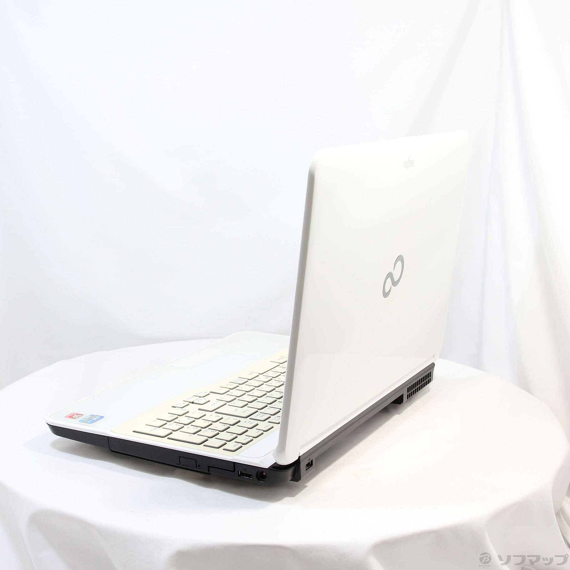 中古】格安安心パソコン LIFEBOOK AH53／K FMVA53KWP アーバンホワイト 