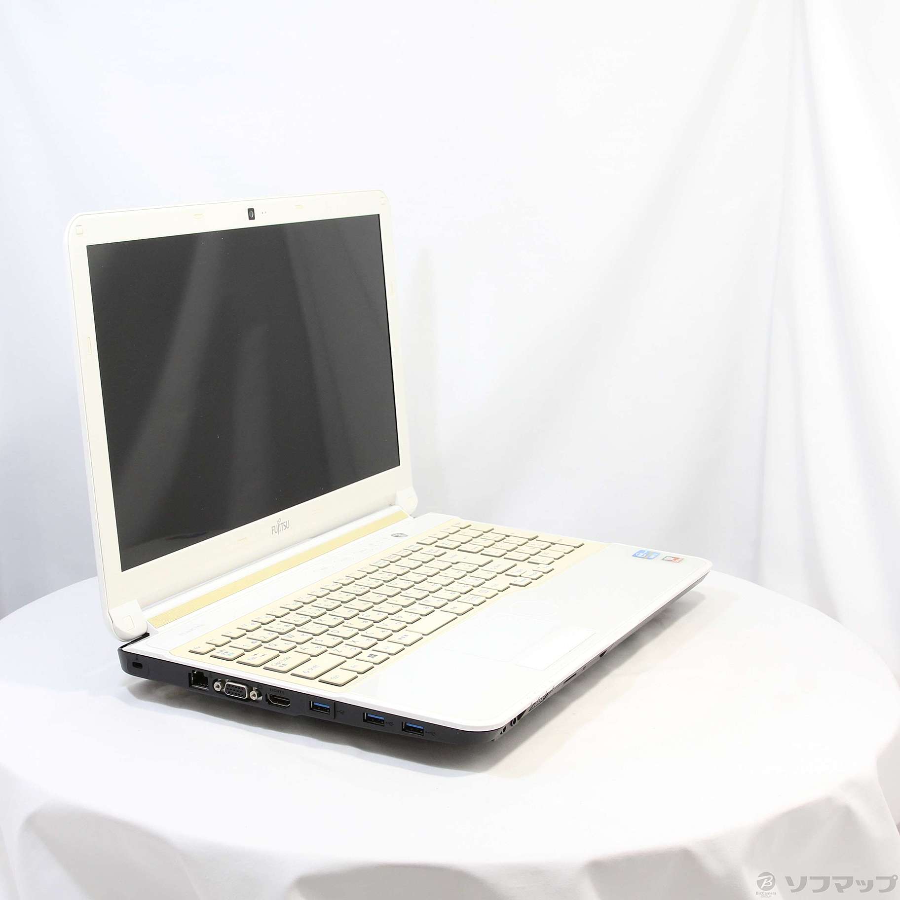 中古】格安安心パソコン LIFEBOOK AH53／K FMVA53KWP アーバンホワイト 
