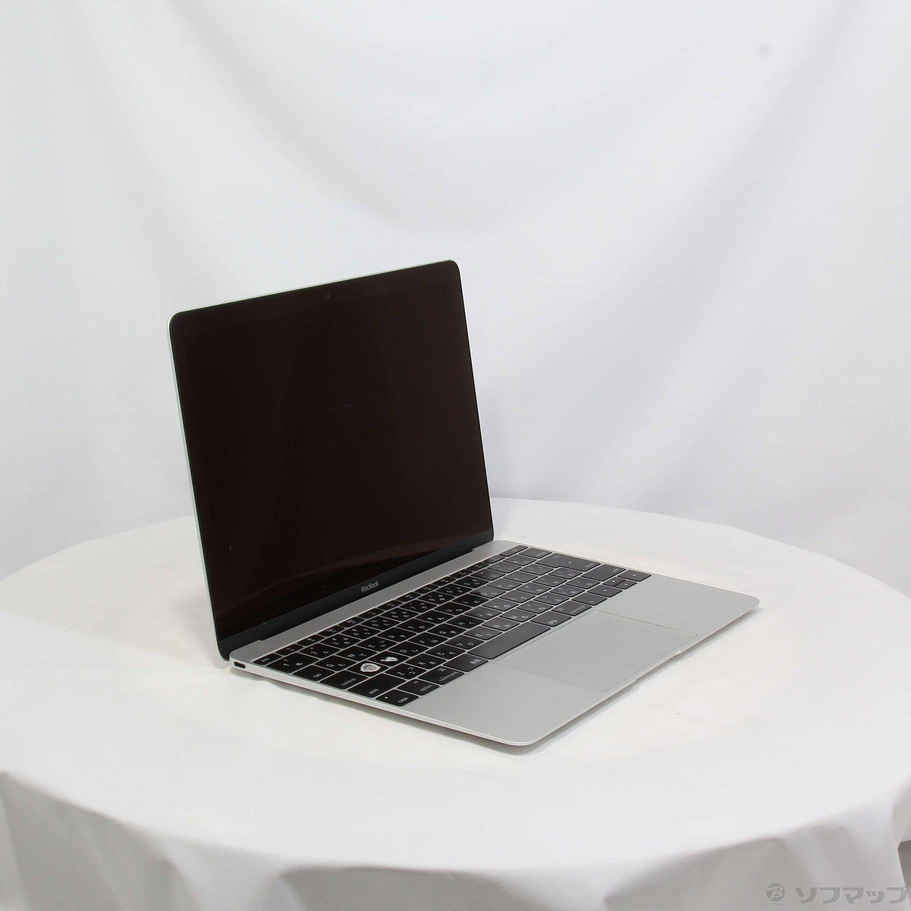 〔中古品（難あり）〕 MacBook 12-inch Early 2015 MF865J／A Core_M 1.2GHz 8GB SSD512GB  シルバー 〔10.15 Catalina〕