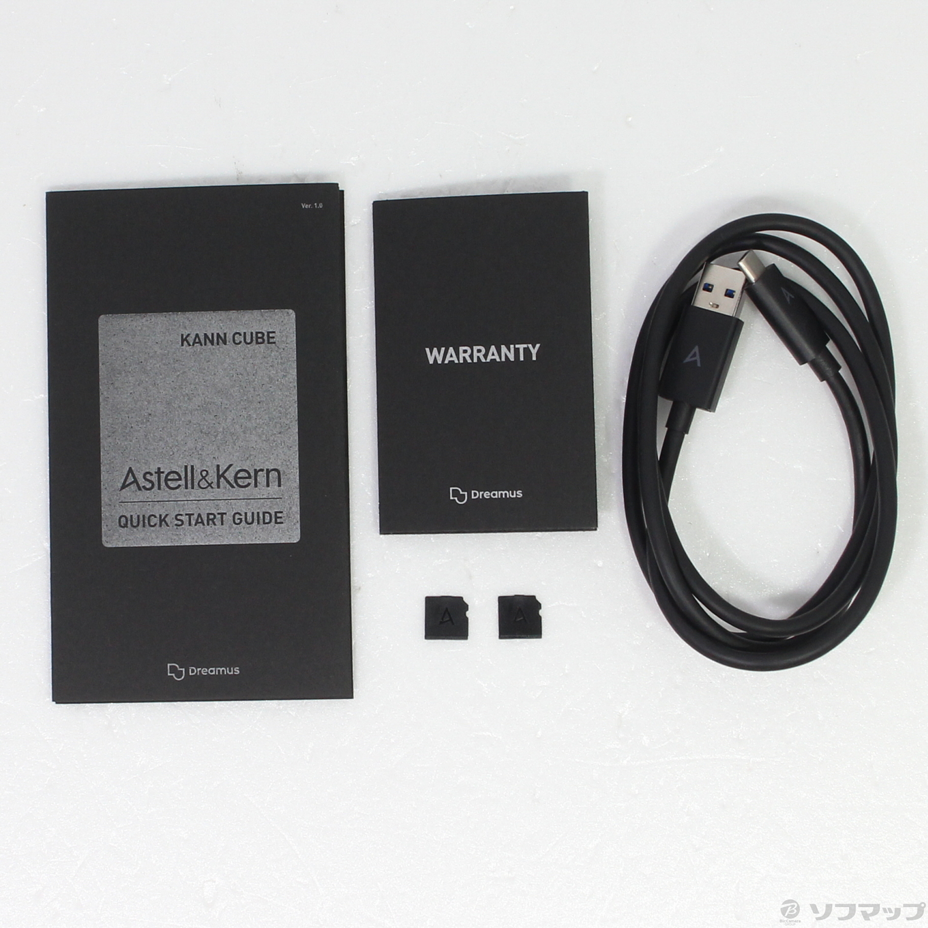 中古】KANN メモリ128GB+microSD Wolf Gray KANN CUBE [2133041007177