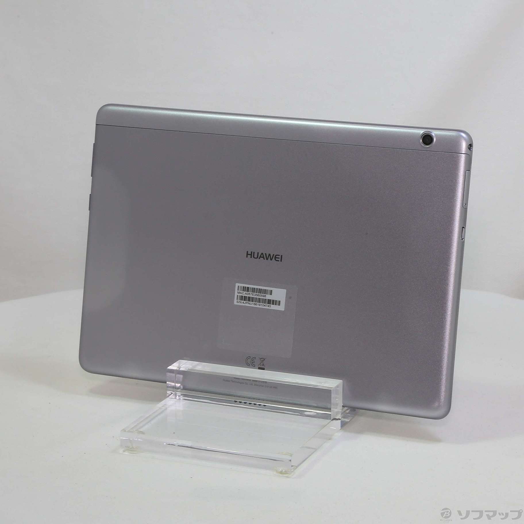 中古】MediaPad T3 10 16GB スペースグレイ AGSW09 Wi-Fi ...