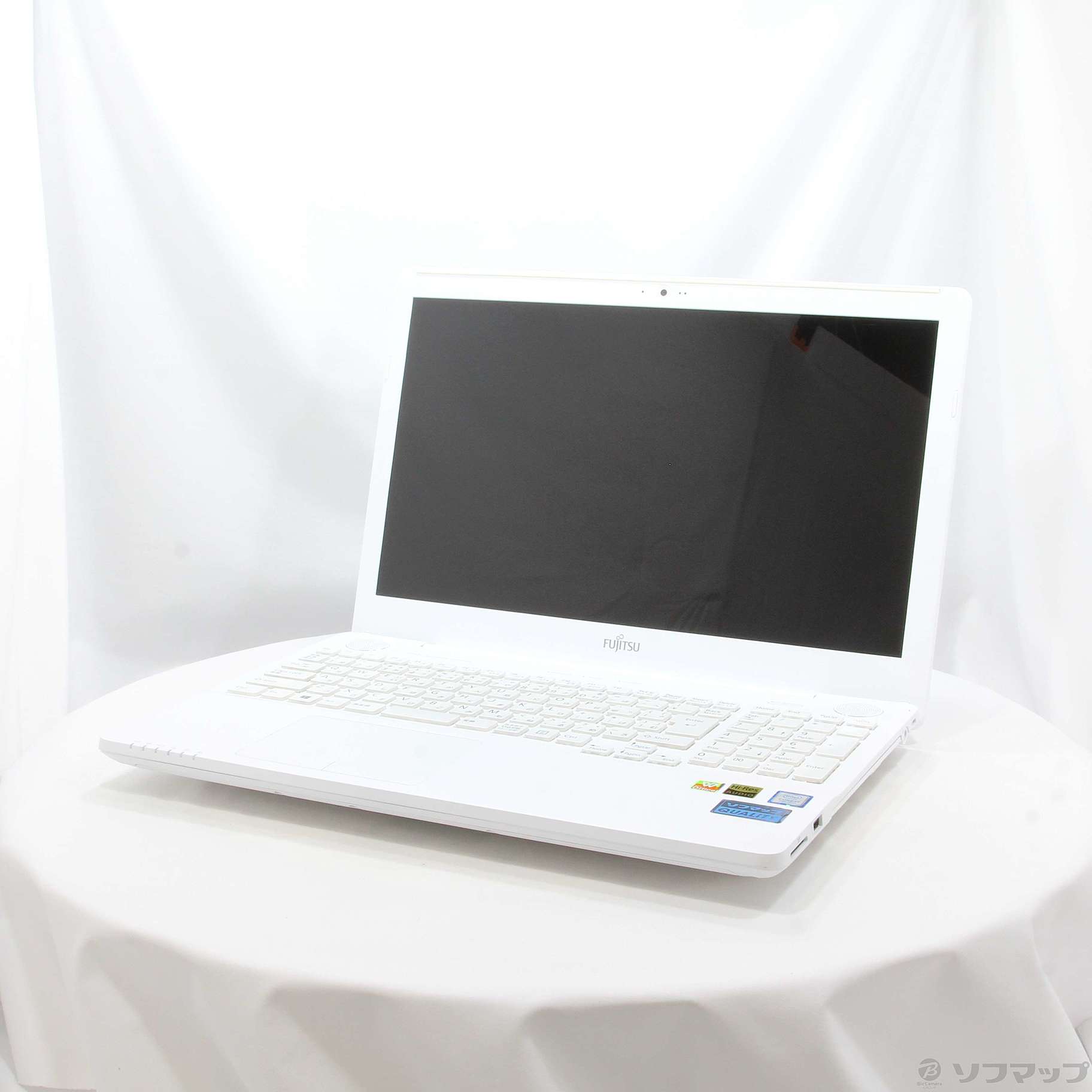 富士通 LIFEBOOK AH53/B2 ホワイト 中古】LIFEBOOK AH53／B2 FMVA53B2W プレミアムホワイト