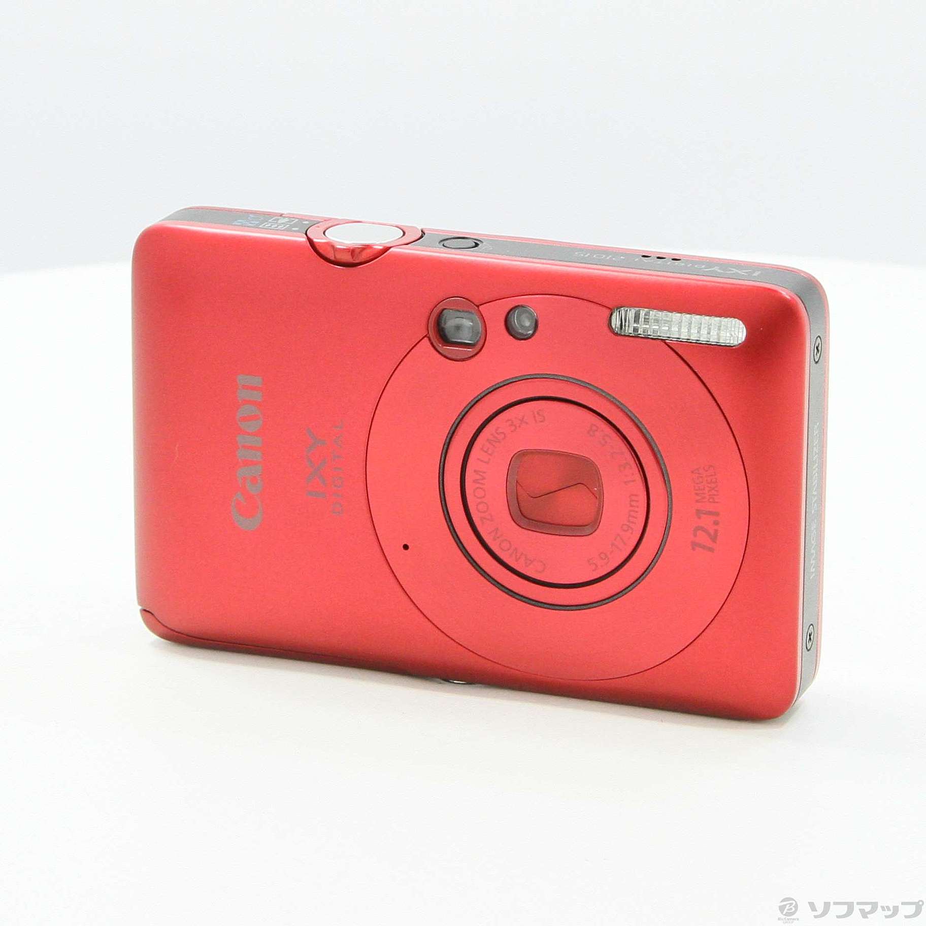 キャノン Canon IXY DIGITAL 210 IS レッド 【公式通販】