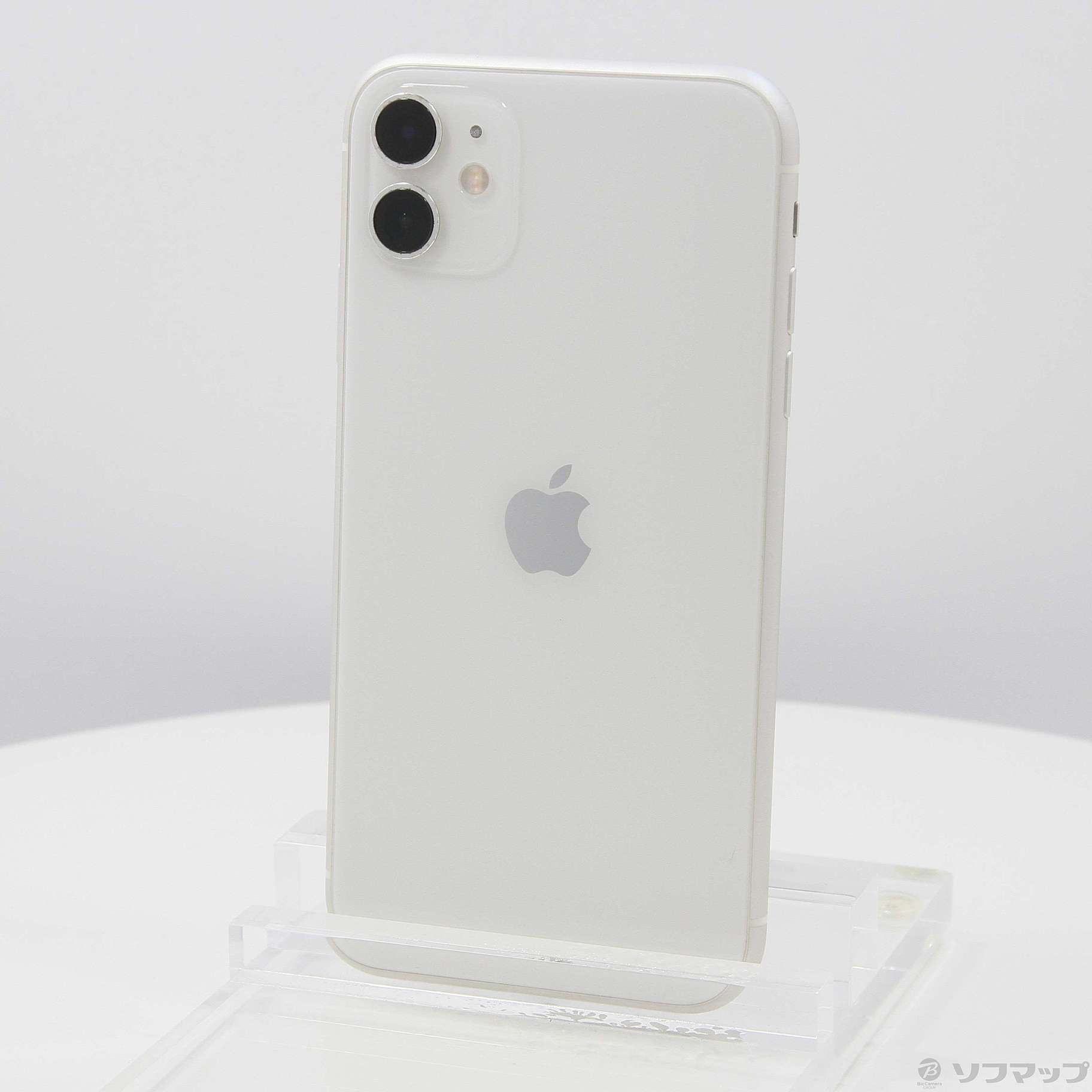 中古】iPhone11 64GB ホワイト MWLU2J／A SIMフリー [2133041041867