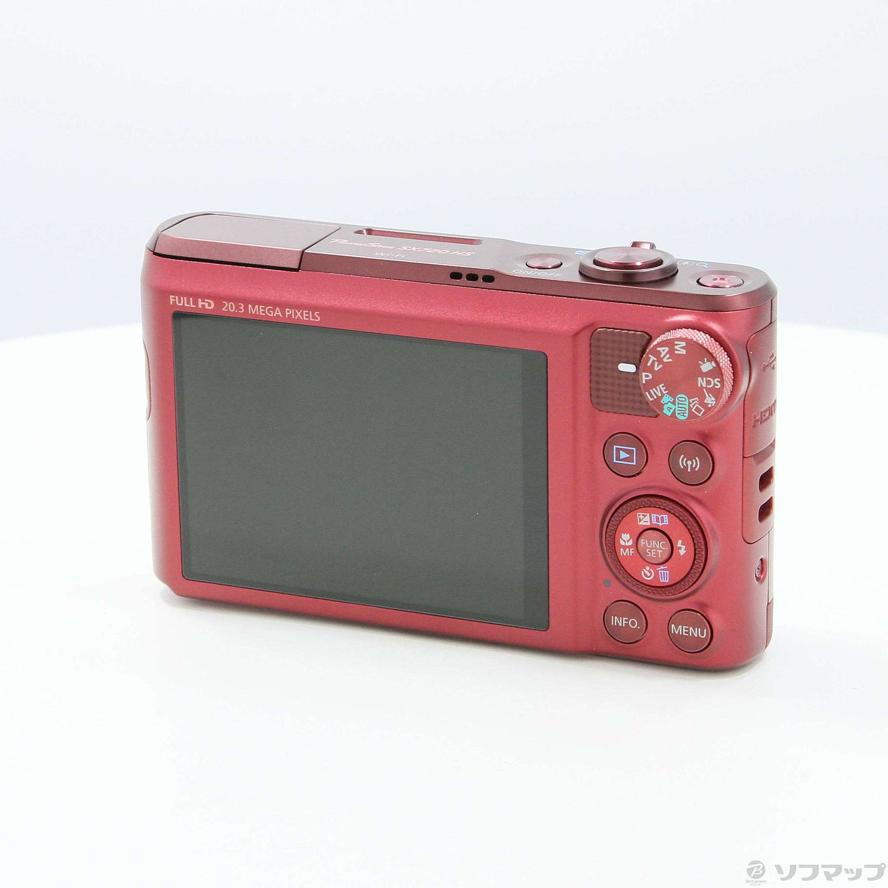 中古】PowerShot SX720 HS レッド [2133041047180] - リコレ