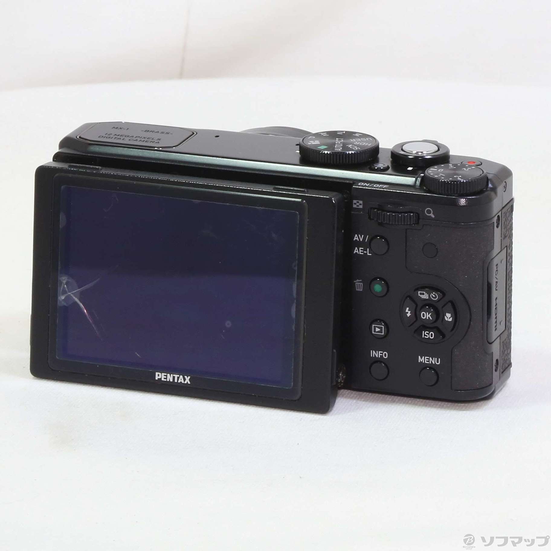 中古PENTAX MX-1 クラシックブラック (1200万画素／4倍／SDXC