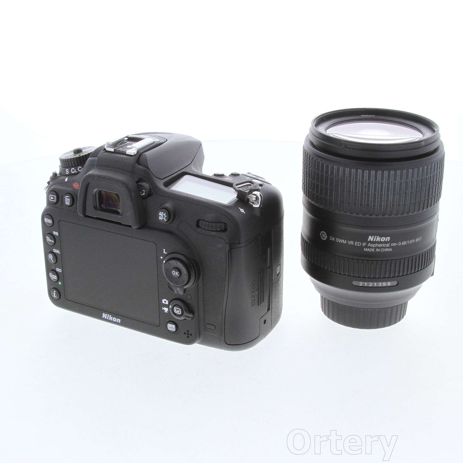 中古】Nikon D7200 18-300 VR スーパーズームキット (2416万画素